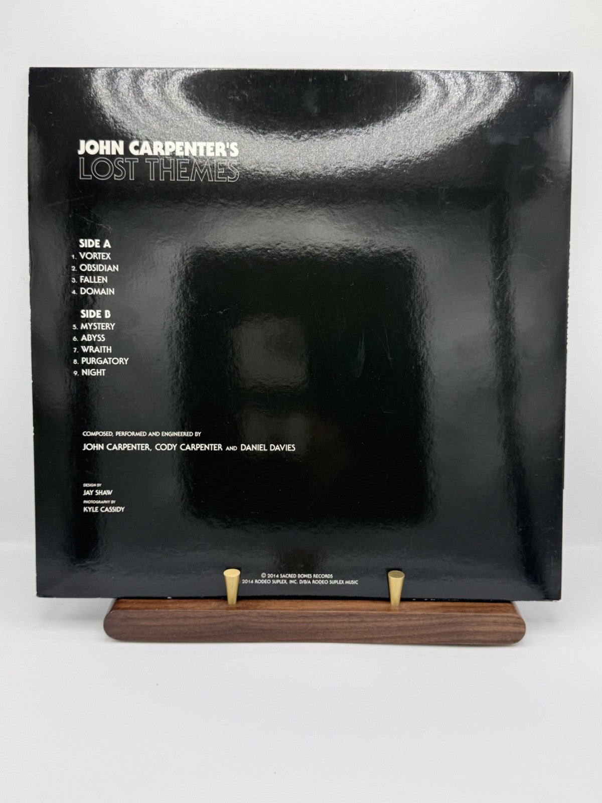 John Carpenter Lost Themes 2015 US Sacred Bones SBR-123 Vinyl LP EX/VG+