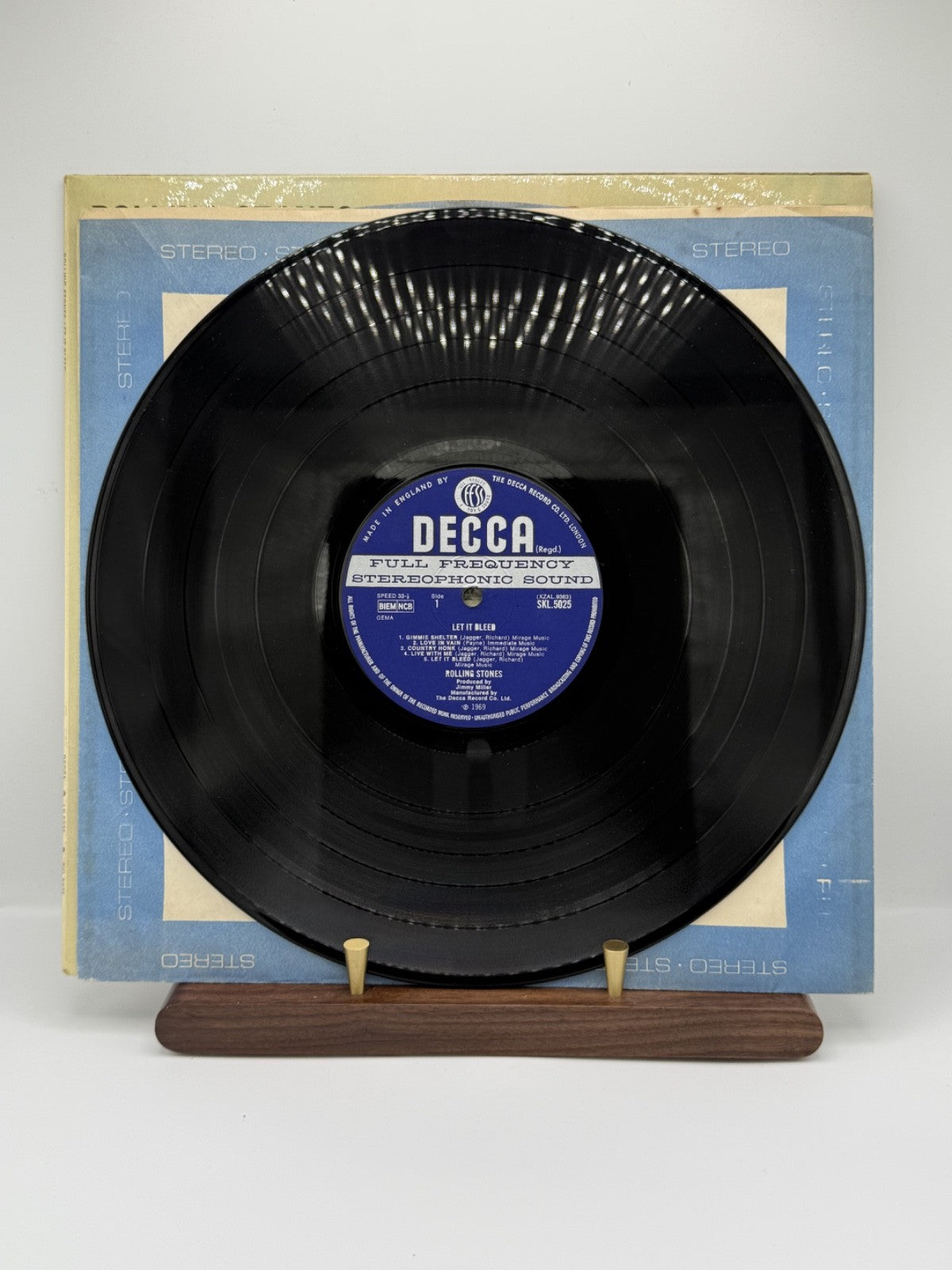 Rolling Stones Let It Bleed 1969 UK Unboxed Decca 5W/2W Stereo LP VG+/VG(+)