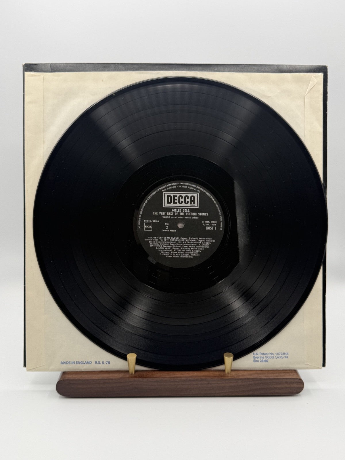 Rolling Stones Rolled Gold 2LP Album Vinyl Record ROST 1/2 - VG++/VG++
