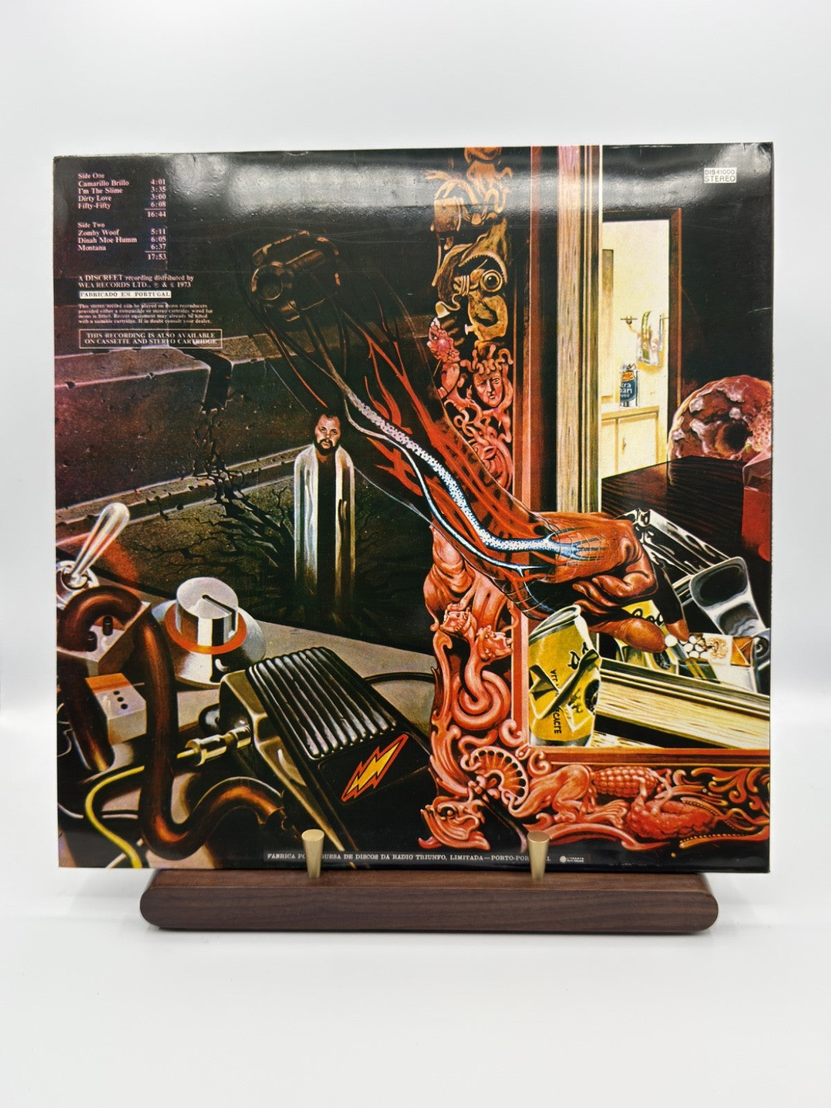 The Mothers Over-Nite Sensation LP DIS 41000 Portugal 1981 - EX/EX
