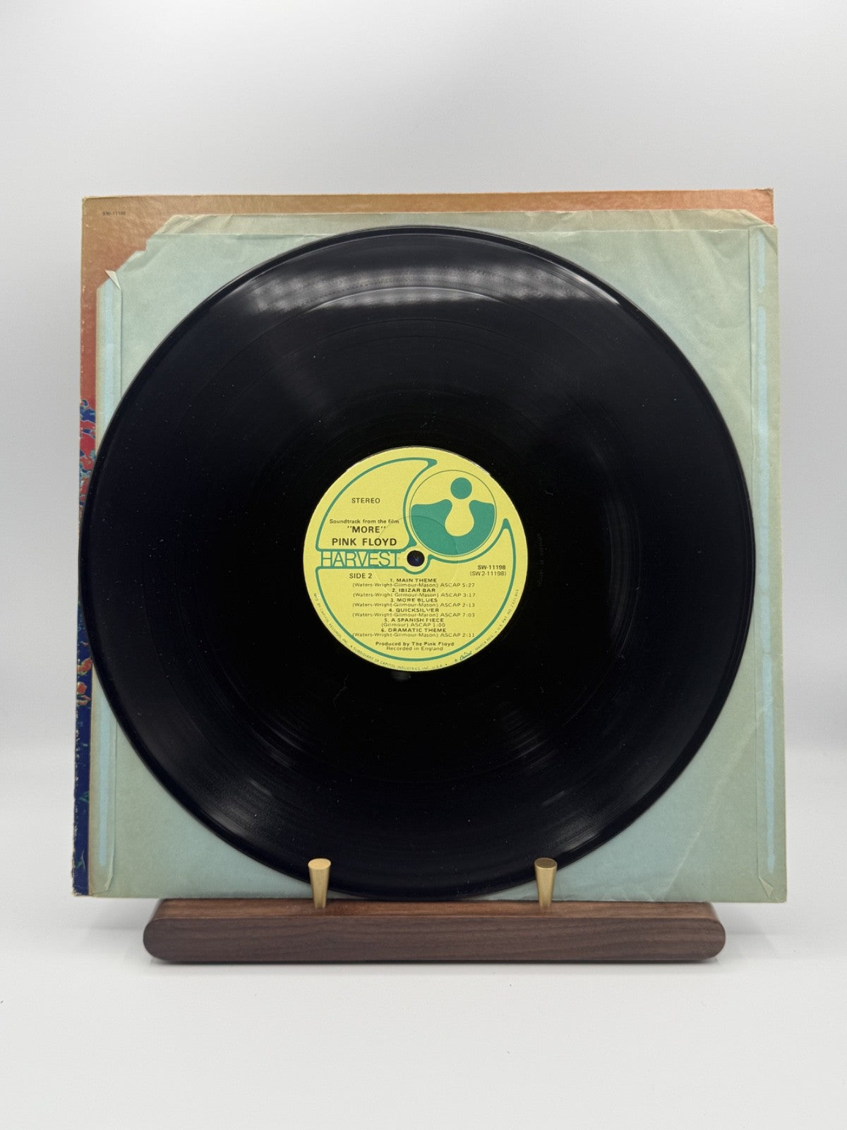 Pink Floyd More LP Vinyl SW-11198 US 1973 Jacksonville F1/F5 - VG/VG+