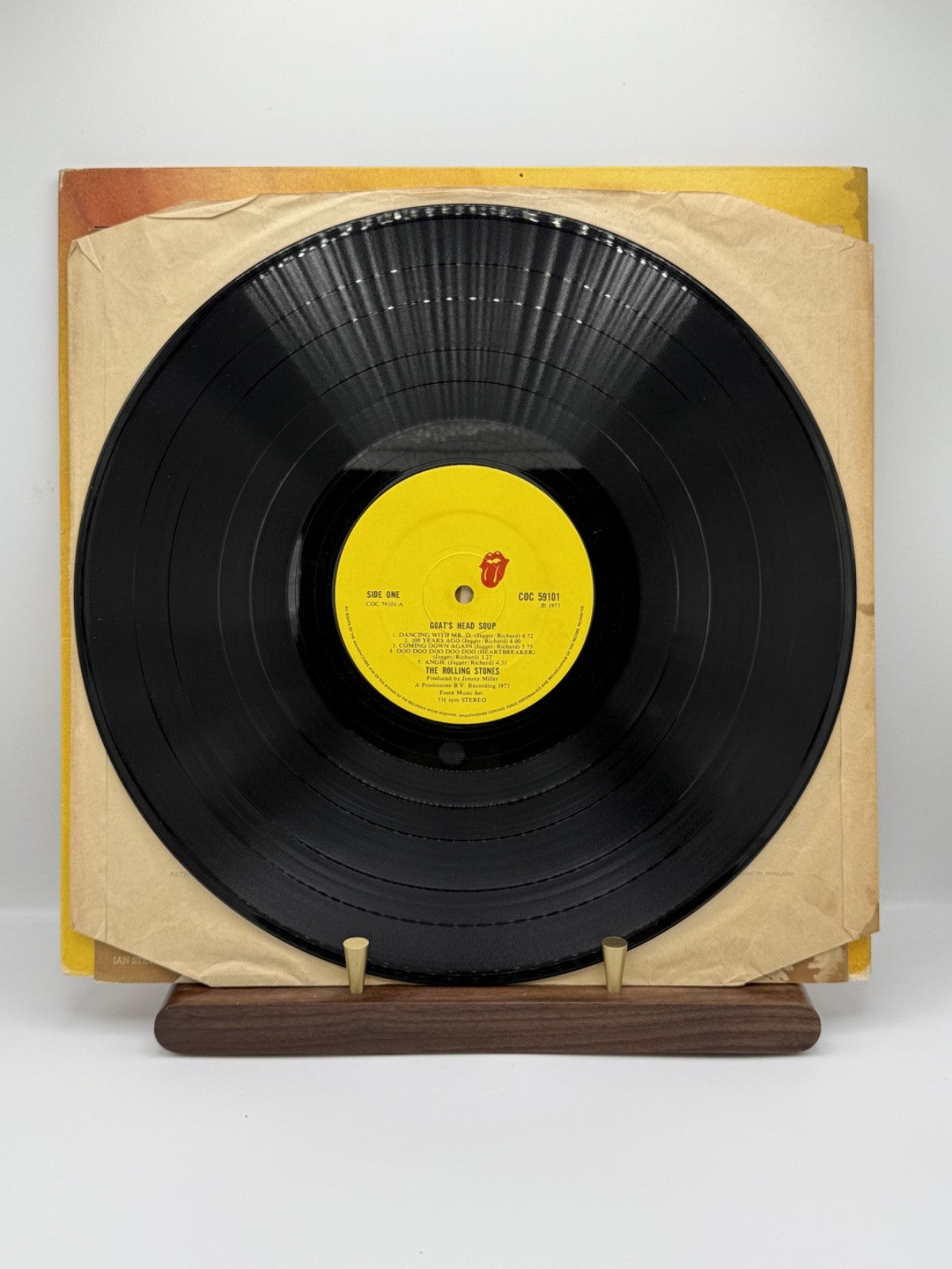 Rolling Stones Goats Head Soup 1973 UK A2/B3 COC 59101 + Inserts VG+/VG(+)