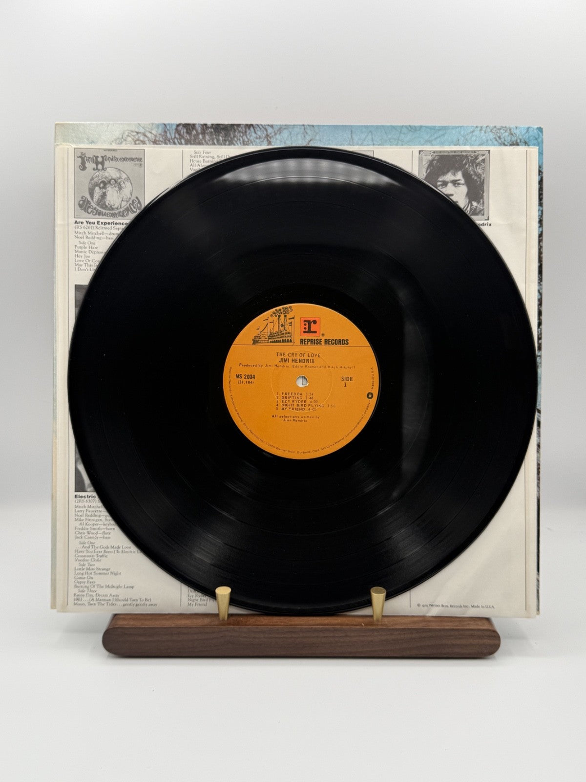 Jimi Hendrix The Cry Of Love LP Vinyl Record MS 2034 US 1979 - VG+/EX