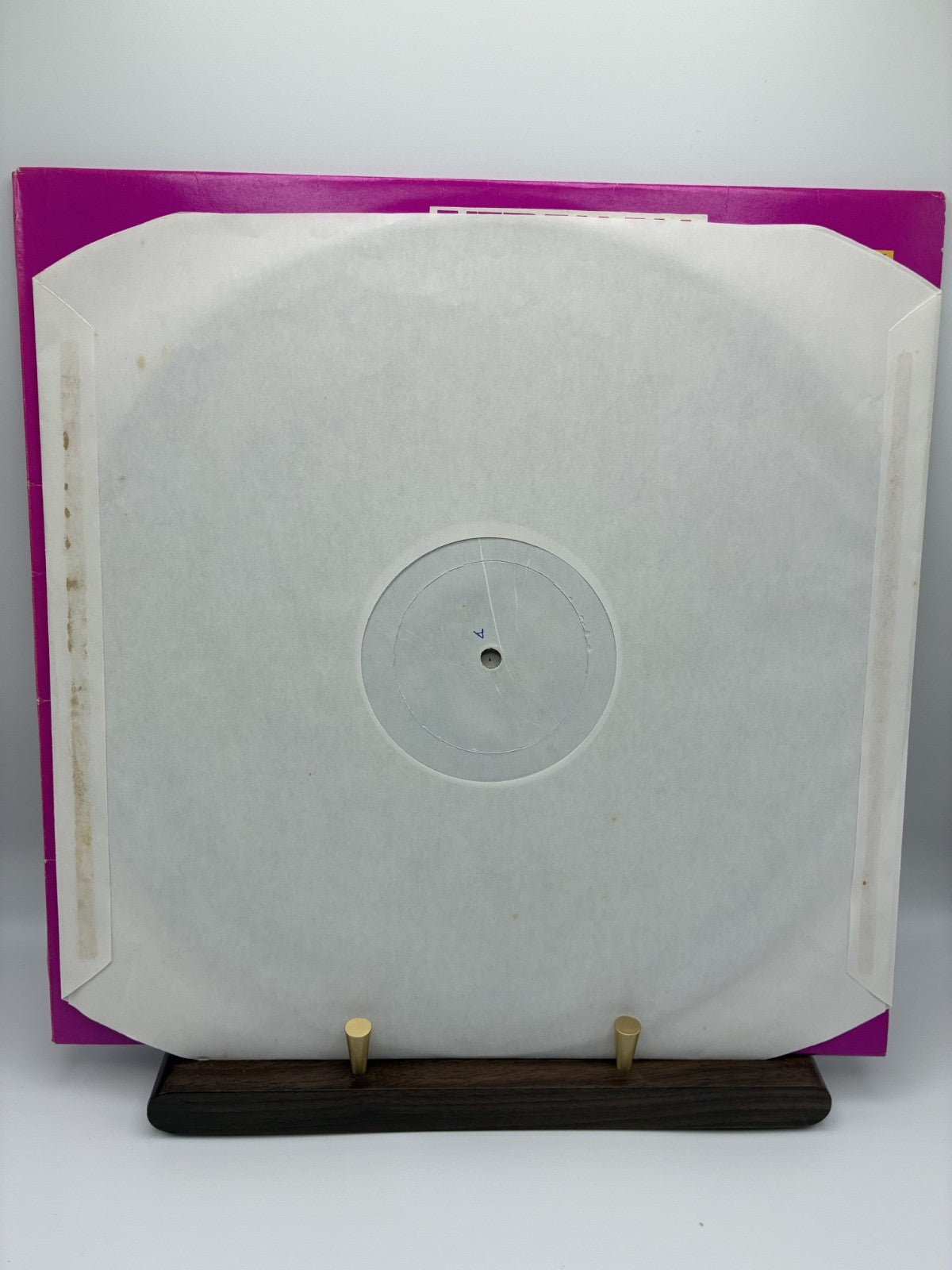 Nirvana Demos OK Lets Rock LP White Label NIR 1-A/1-B EX/VG+