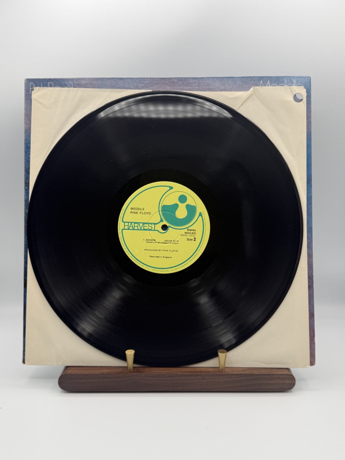 Pink Floyd Meddle LP Vinyl SMAS-832 US Winchester Gene - VG+/VG++