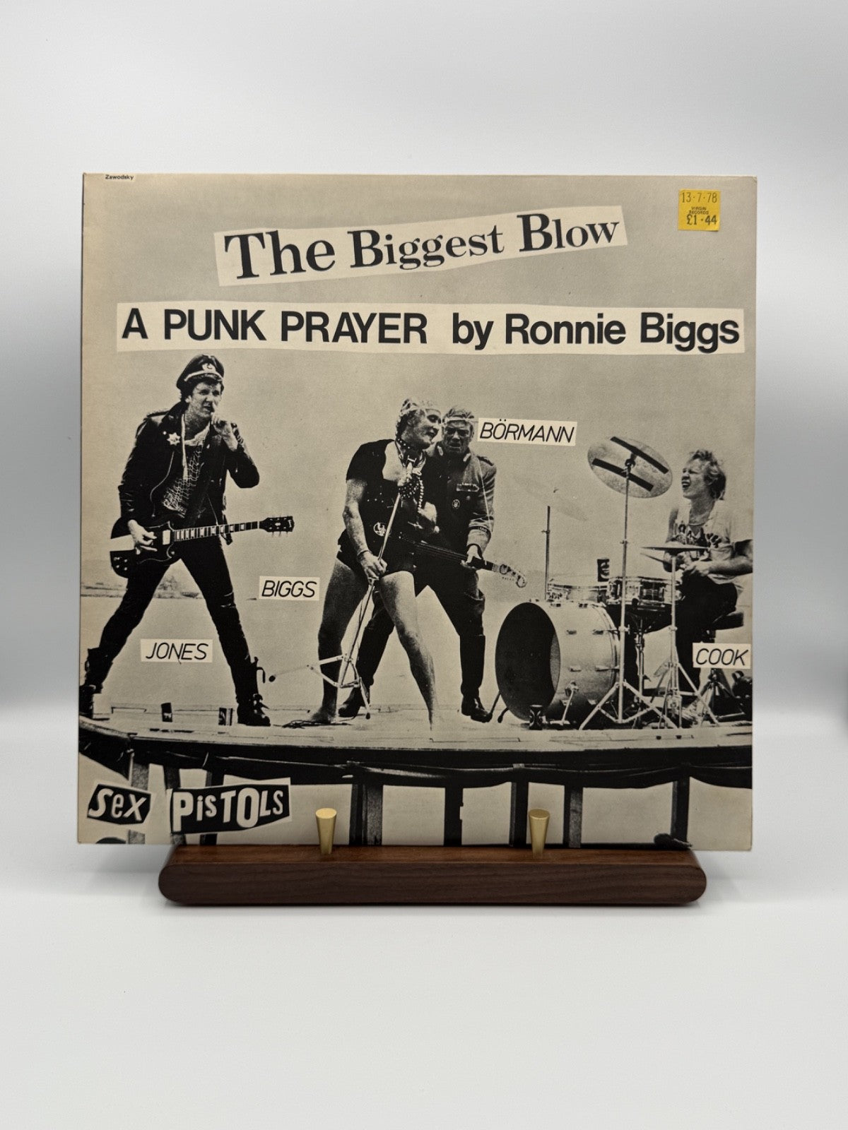 Sex Pistols The Biggest Blow / My Way 12in Vinyl VS22012 Interview - EX/EX