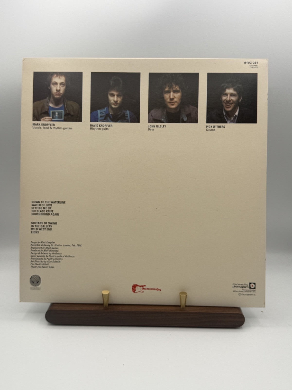 Dire Straits Dire Straits LP Vinyl 9102 021 UK 1978 1Y4/2Y5 - EX/EX