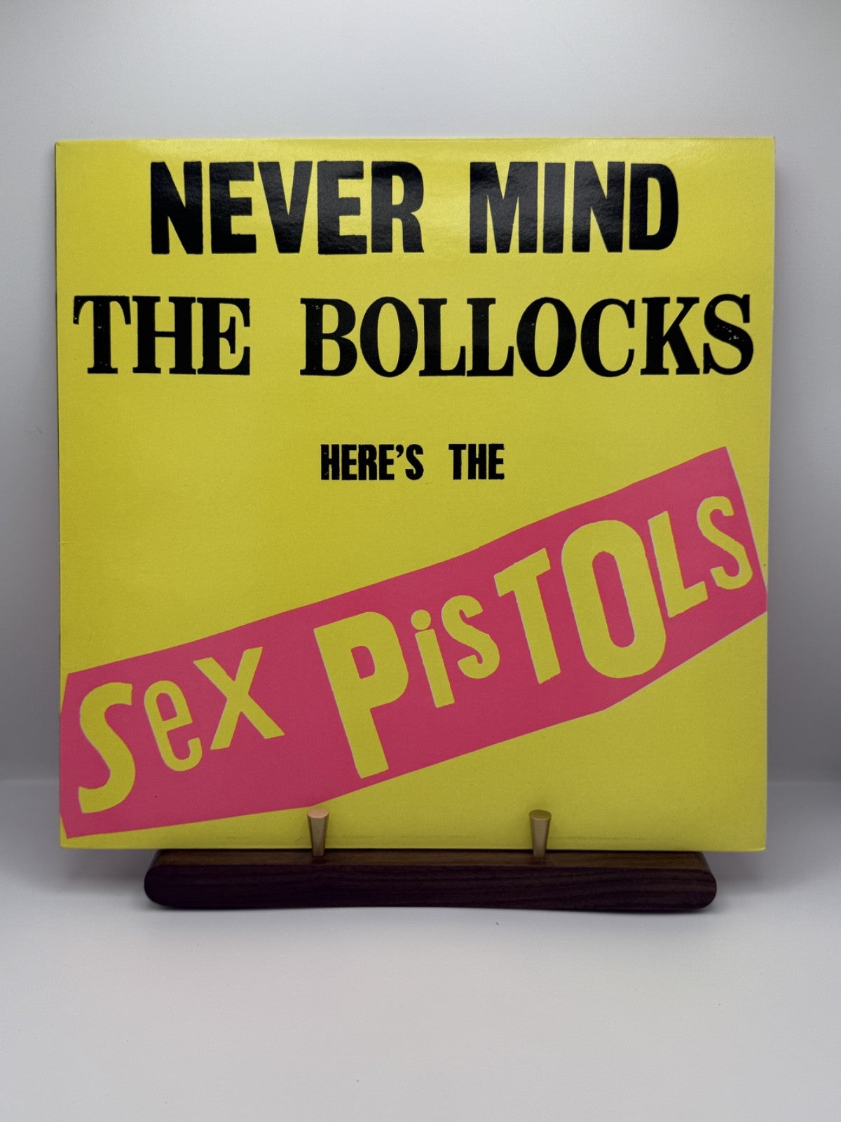Sex Pistols Never Mind The Bollocks LP OVED 136 UK Reissue Virgin EX/EX
