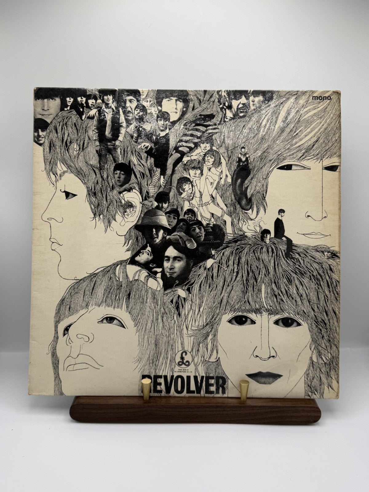 The Beatles – Revolver UK Mono LP PMC 7009 XEX 605-2 / 606-2 VG+/VG(+) 2nd Press