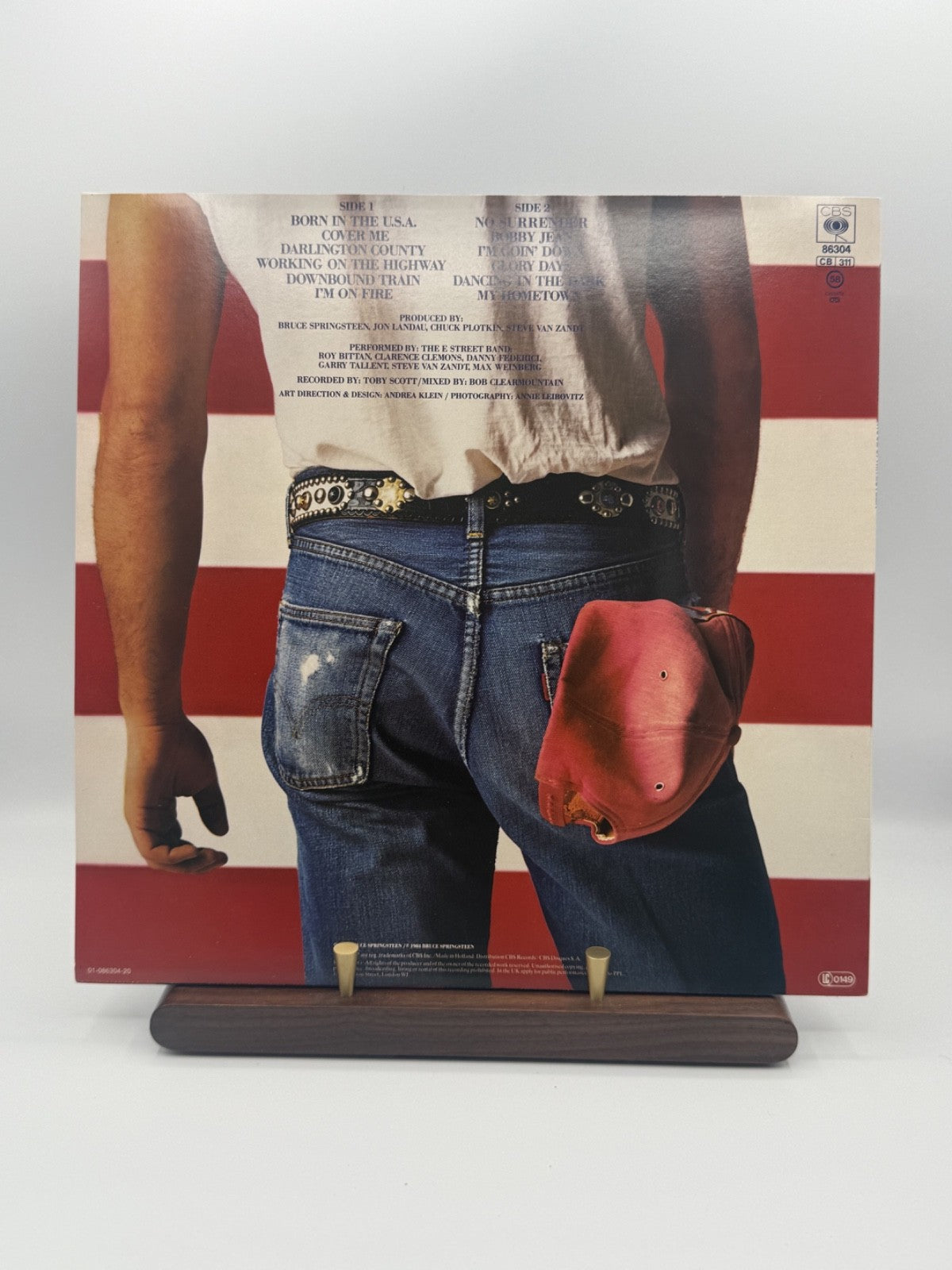 Bruce Springsteen Born In The U.S.A. LP 86304 1984 MASTERDISK - EX/EX