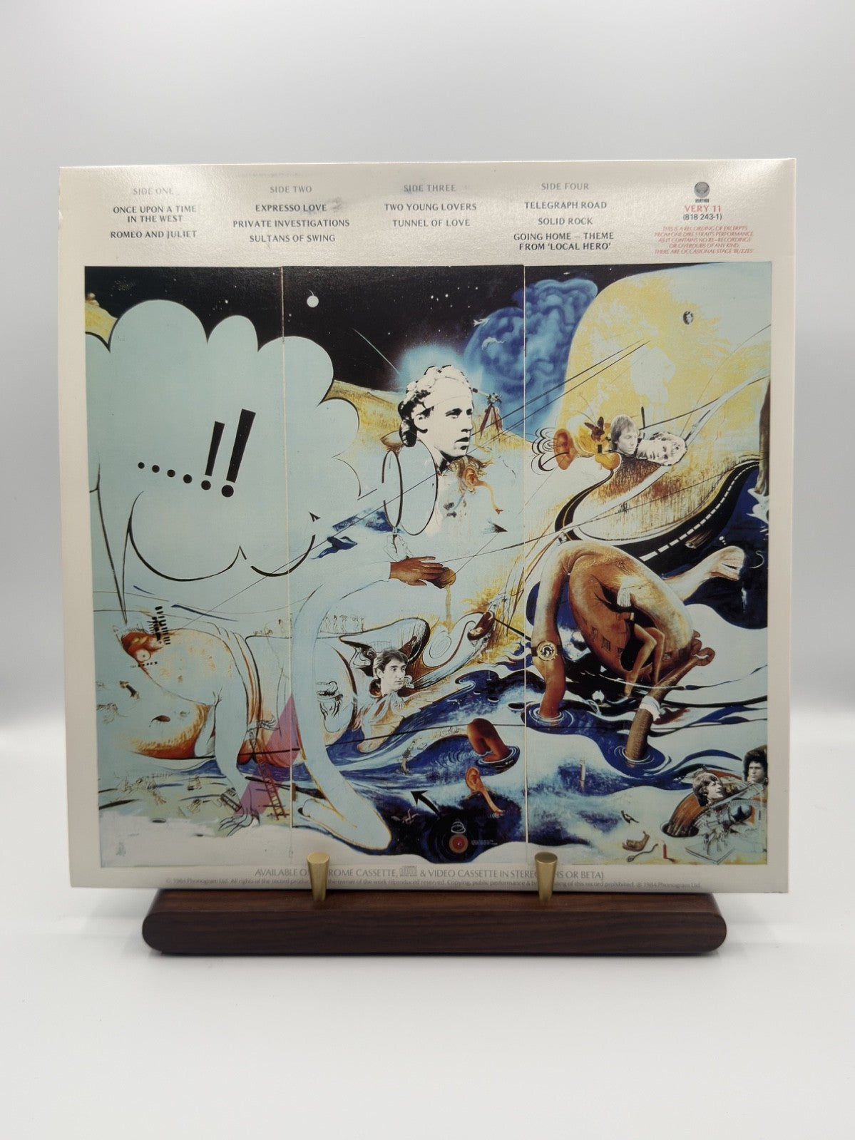 Dire Straits Alchemy Live 2LP VERY 11 UK 1984 SOUND CLINIC - EX+/EX