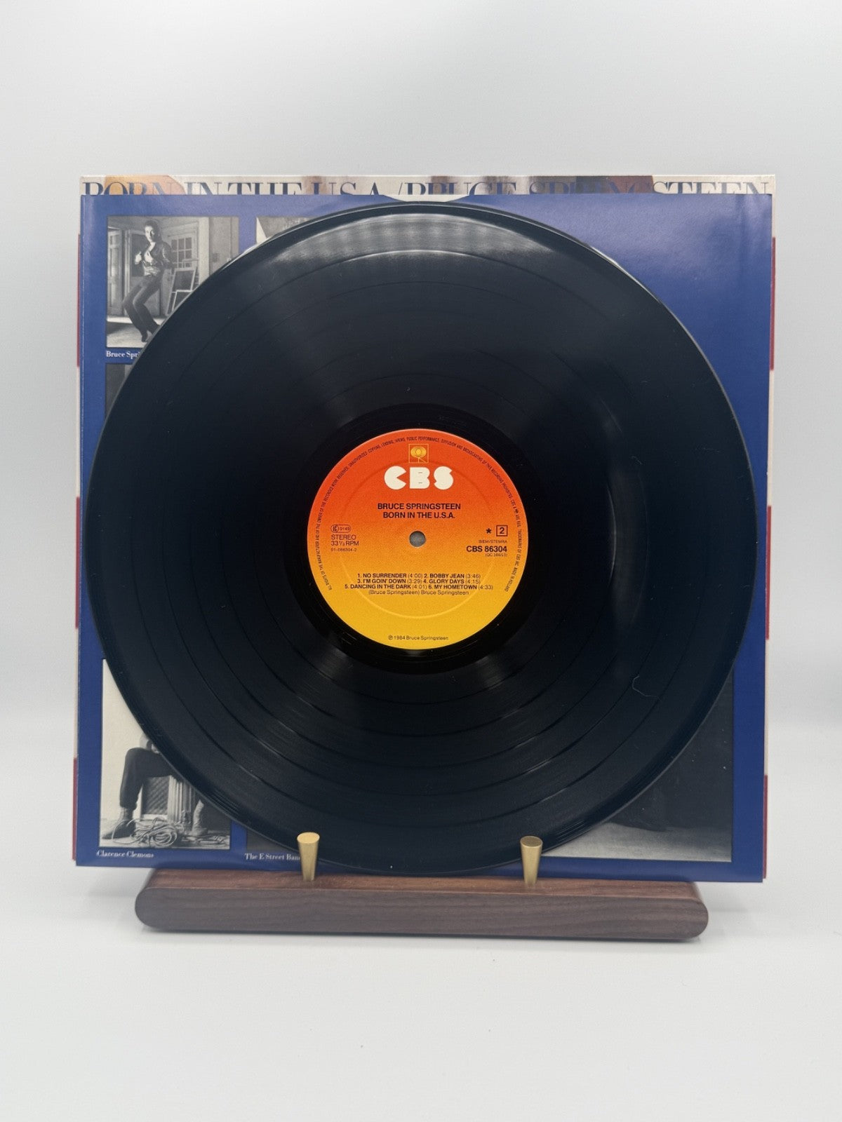 Bruce Springsteen Born In The U.S.A. LP 86304 1984 MASTERDISK - EX/EX