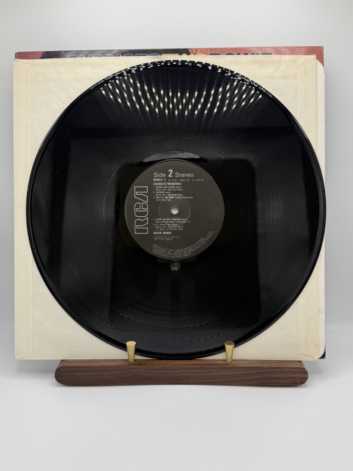 David Bowie Changestwobowie UK 1st Press Townhouse A1U/B2U EX/EX LP RCA