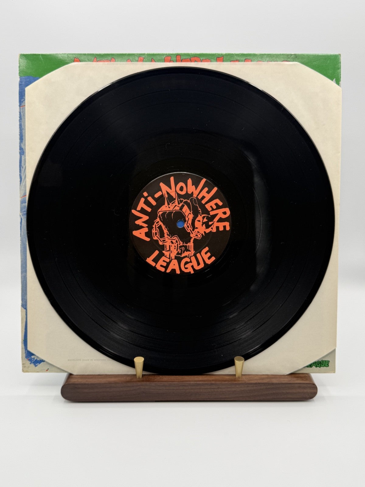 Anti-Nowhere League We Are... The League LP LMNOP1 1982 Censored - VG+/VG+