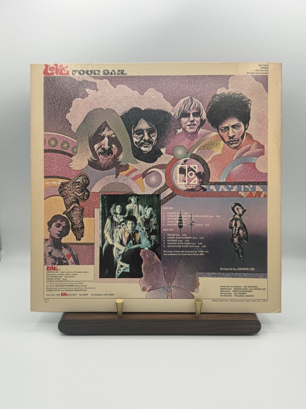 Love Four Sail LP EKS-74049 US Elektra Reissue - VG+/VG(+)