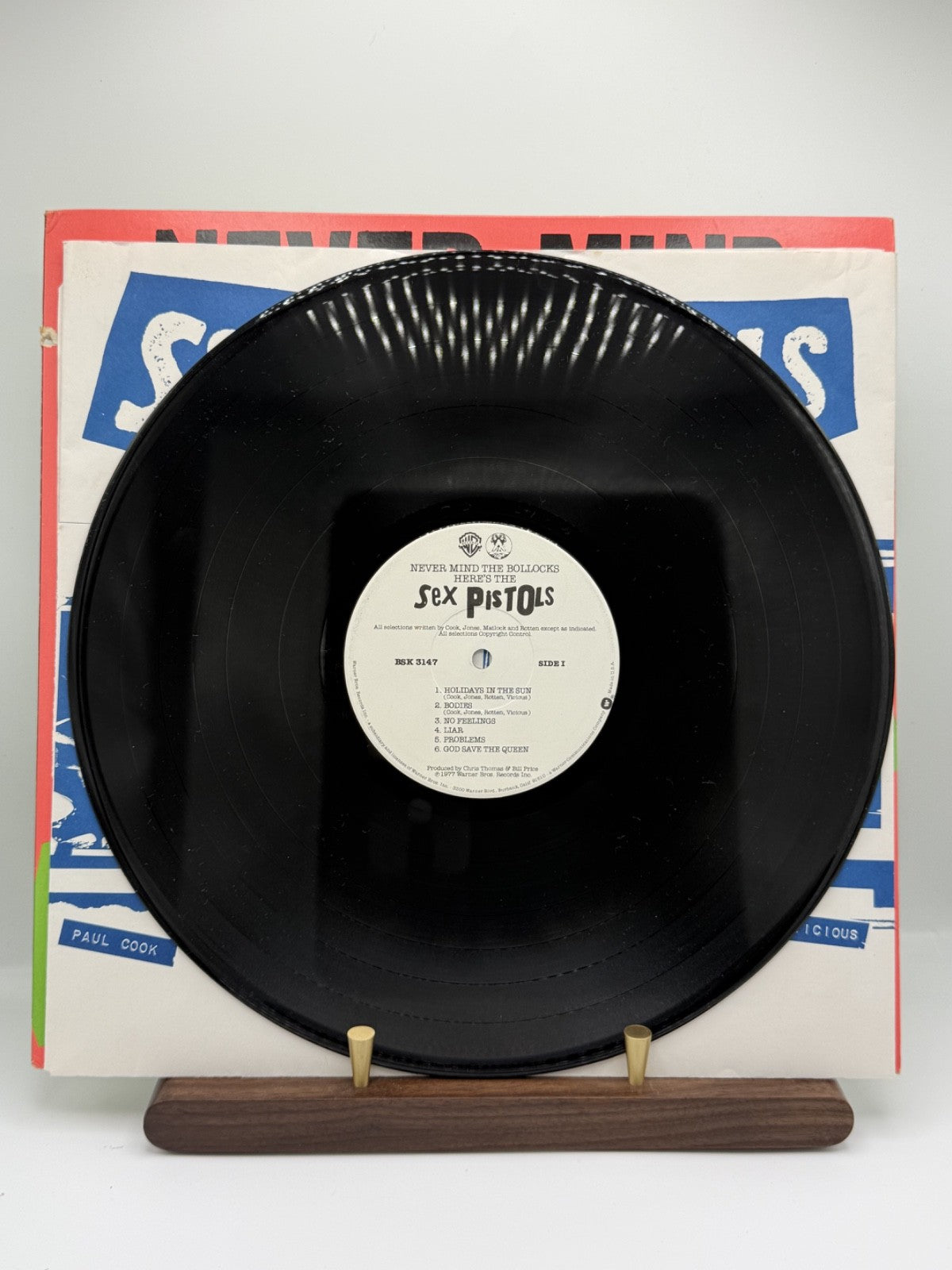 Sex Pistols – Never Mind The Bollocks - US 1st Press LP War VG+/EX BSK 3147