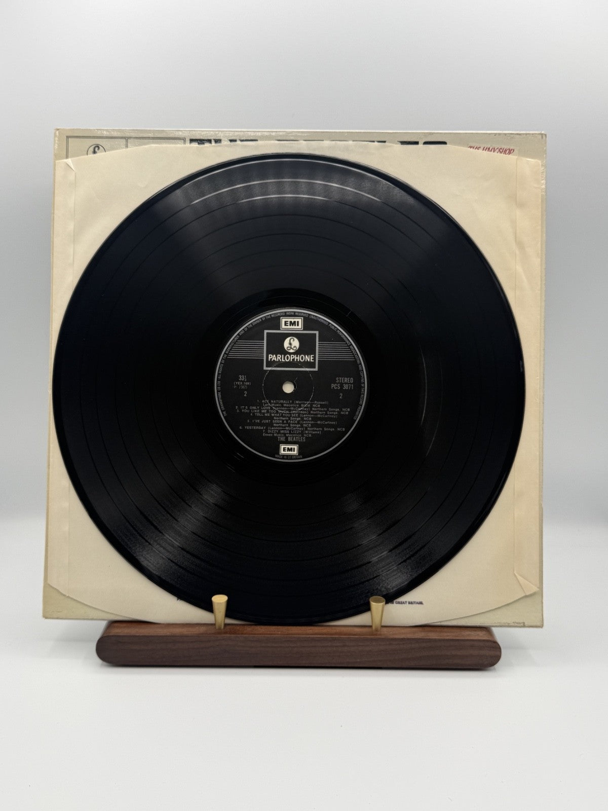 Beatles Help LP Vinyl Record PCS 3071 UK 1971 -2/-1 - VG++/EX