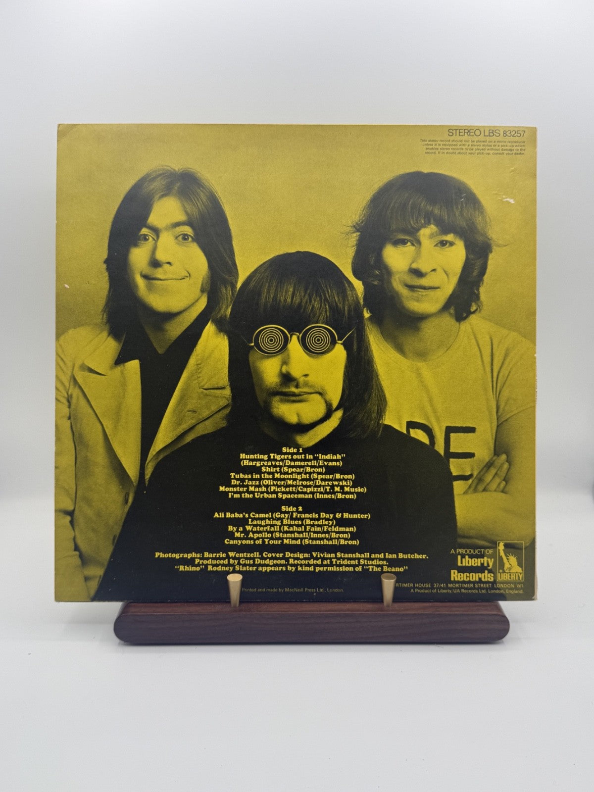 Bonzo Dog Band Tadpoles LP LBS 83257 UK 1969 A2/B2 Liberty - VG++/EX
