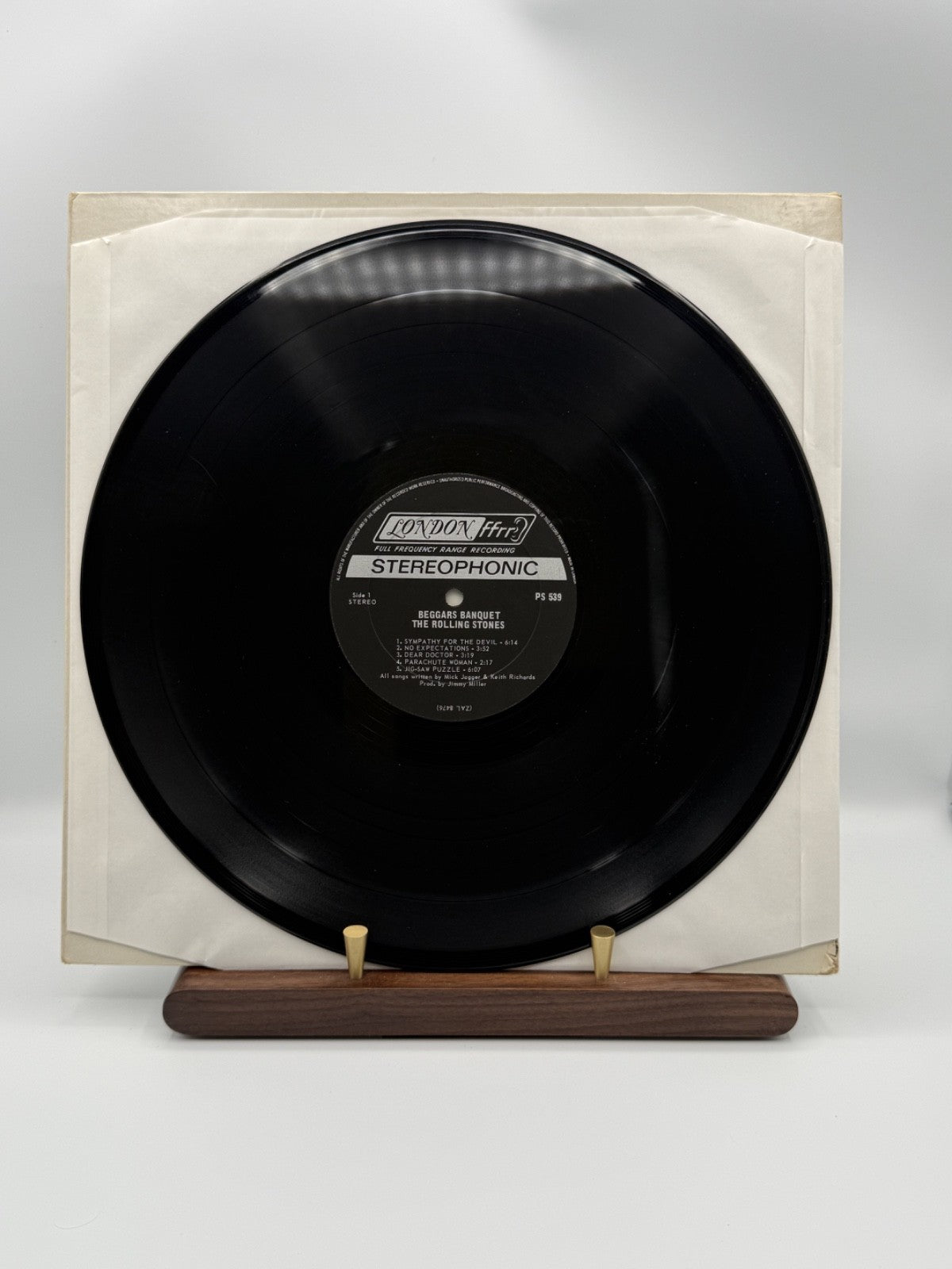 Rolling Stones Beggars Banquet LP PS 539 Canadian London FFRR - VG+/VG(+)
