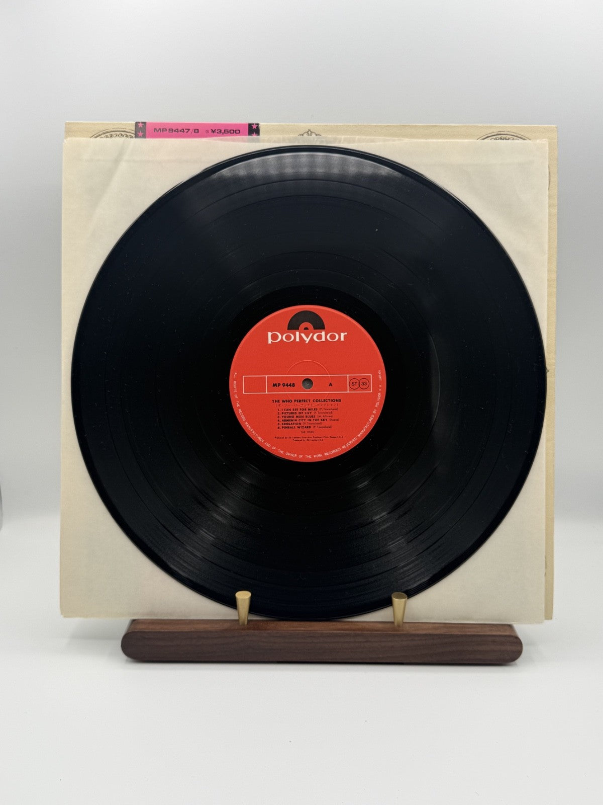 The Who Perfect Collections 2LP Vinyl MP 9447/8 Japan OBI 1974 - EX/EX