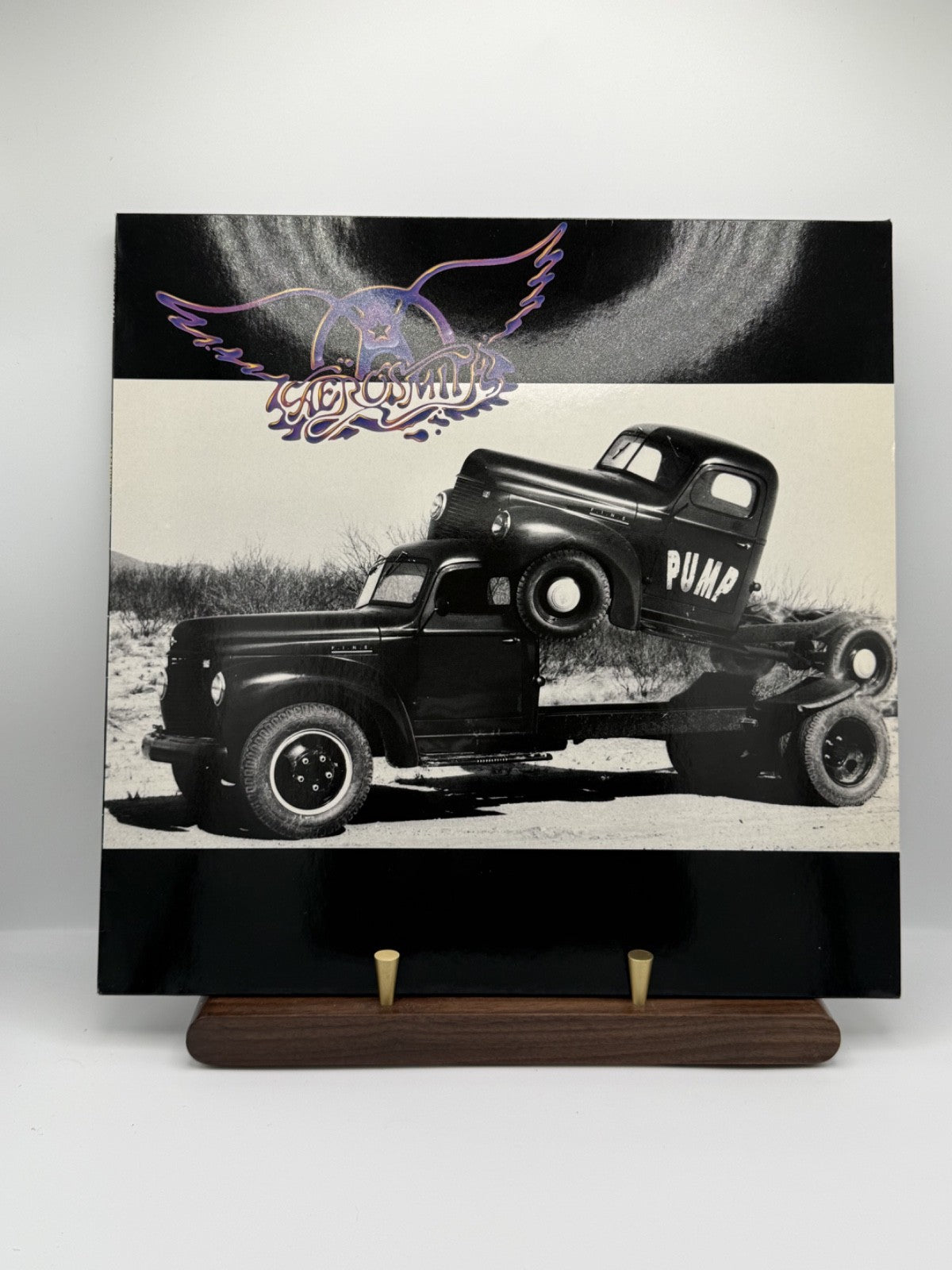 Aerosmith Pump Vinyl LP 924 254-1 WX 304 European 1st Press Alsdorf EX/EX