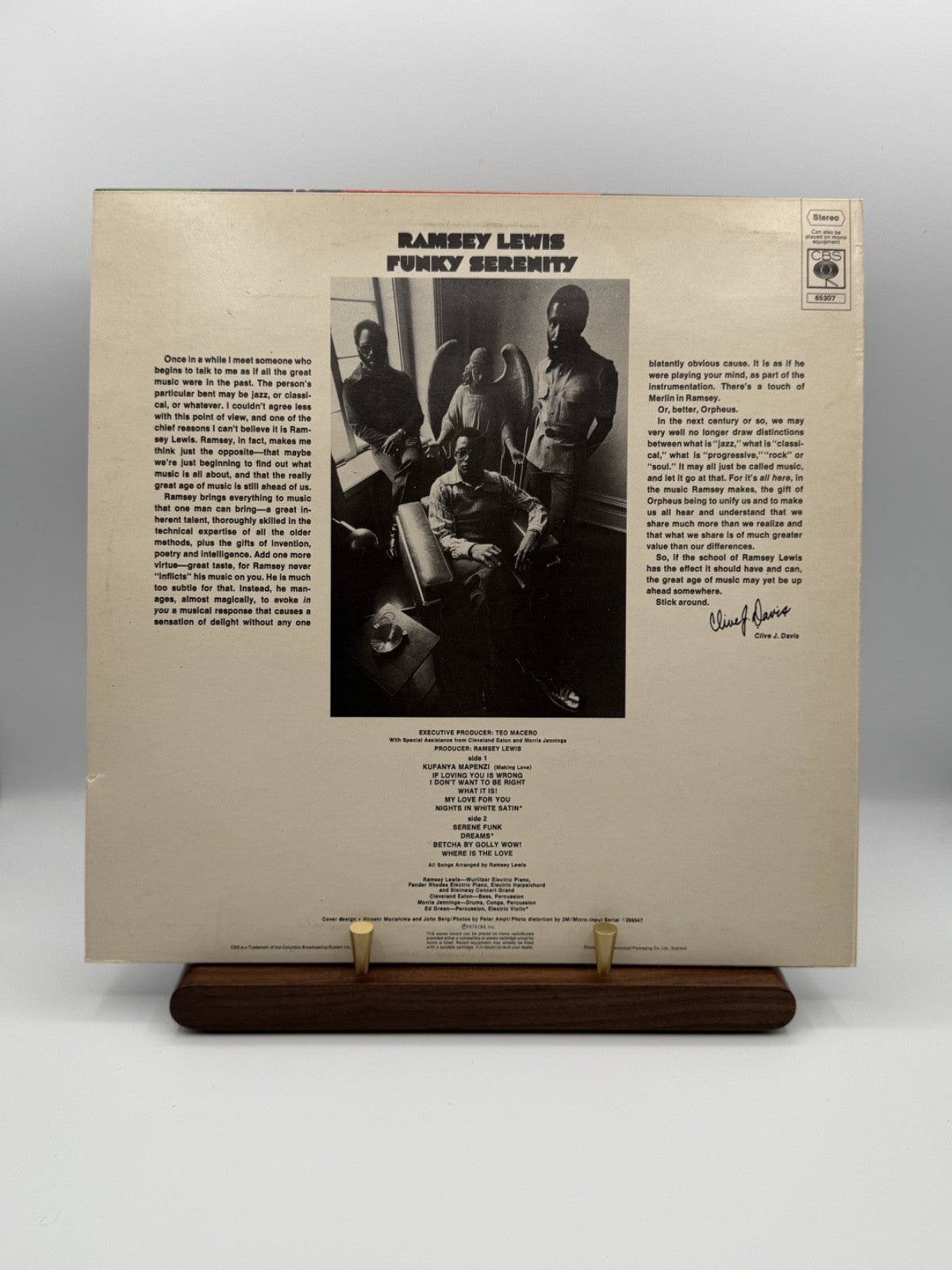 Ramsey Lewis Funky Serenity LP Album Vinyl Record S 65307 – EX/VG++