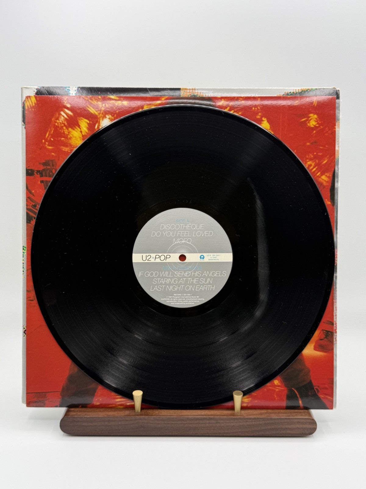 U2 Pop 1997 2LP Album Vinyl Record U2 10 - EX/EX