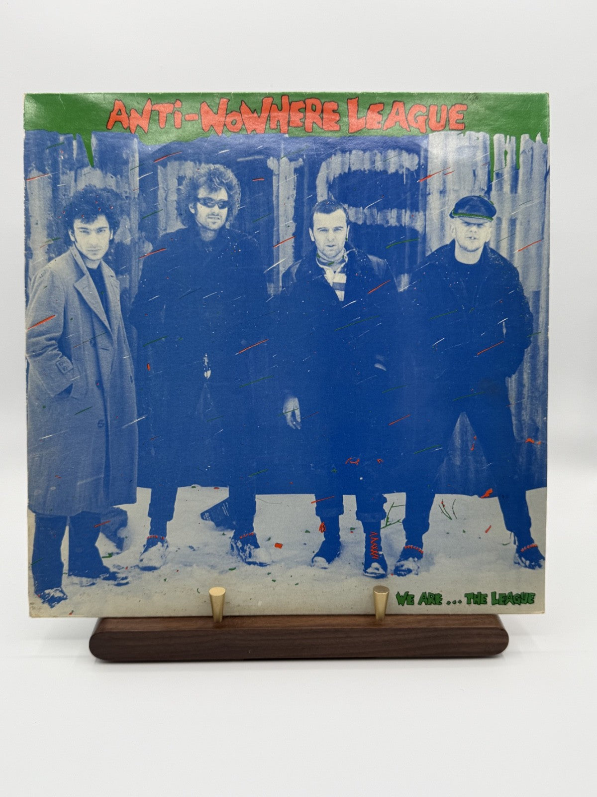 Anti-Nowhere League We Are... The League LP LMNOP1 1982 Censored - VG+/VG+