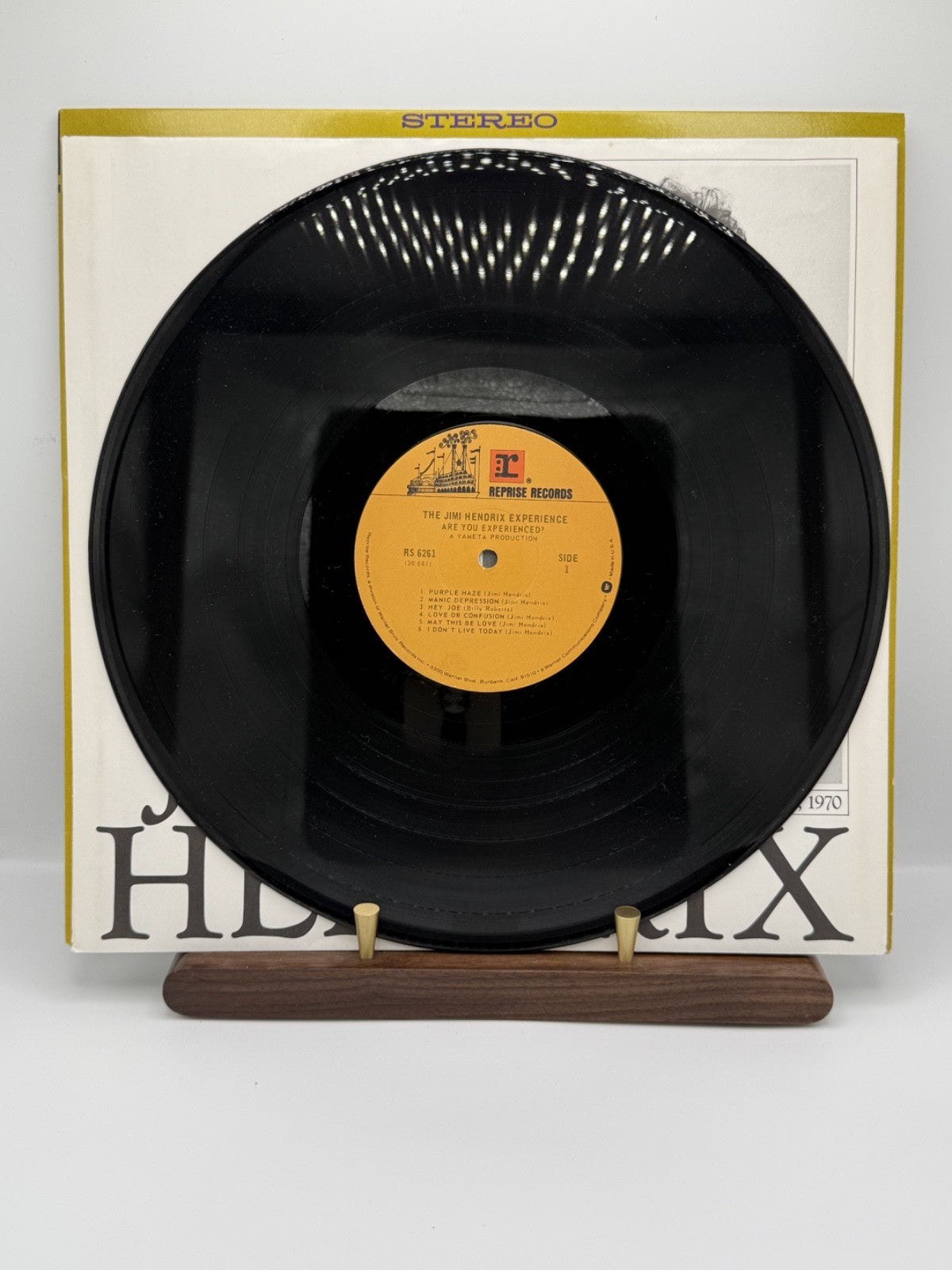 Jimi Hendrix Experience Are You Experienced 1979 US Reprise Stereo LP EX/EX