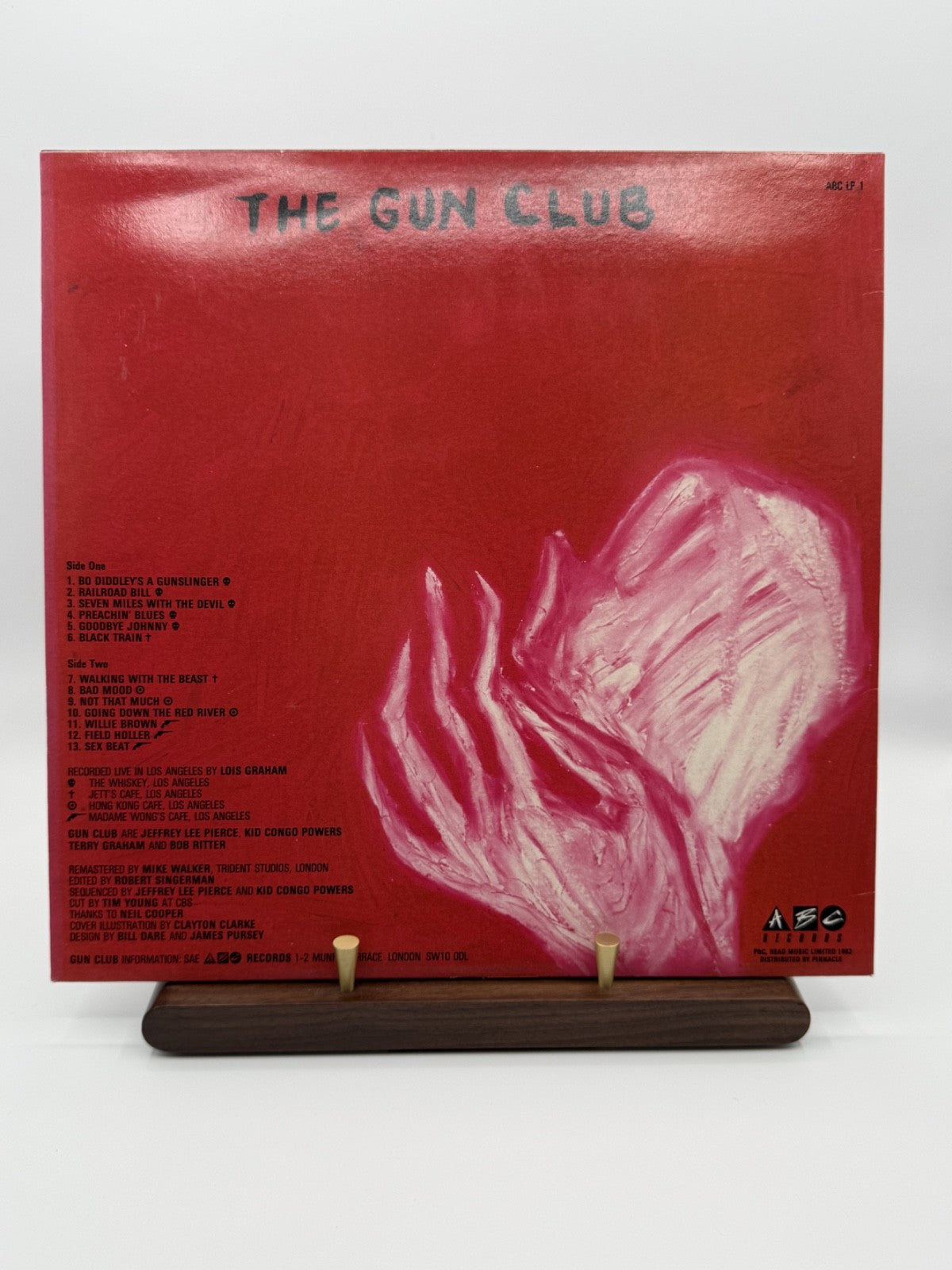 The Gun Club Birth Death Ghost LP Vinyl Record ABC LP 1 UK 1983 - EX/EX