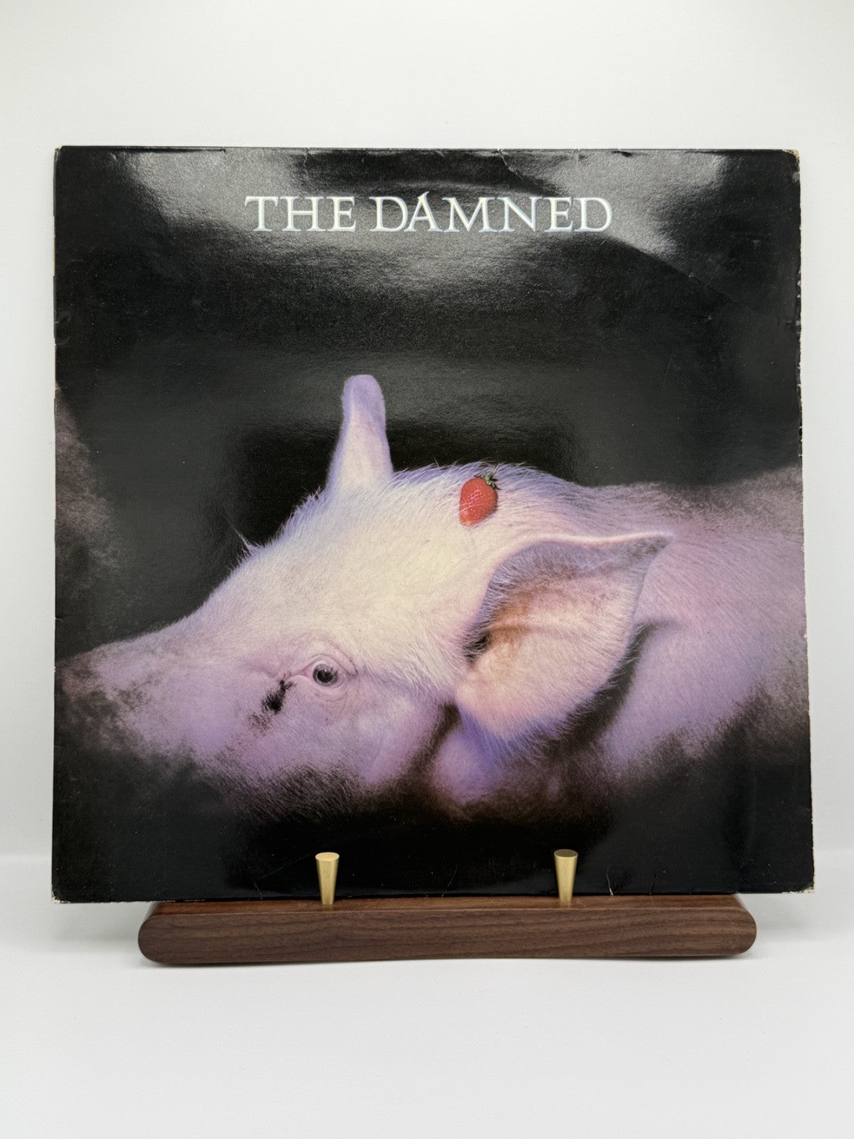 The Damned Strawberries Vinyl LP Bronze BRON 542 UK 1982 1st Press Townhouse VG+