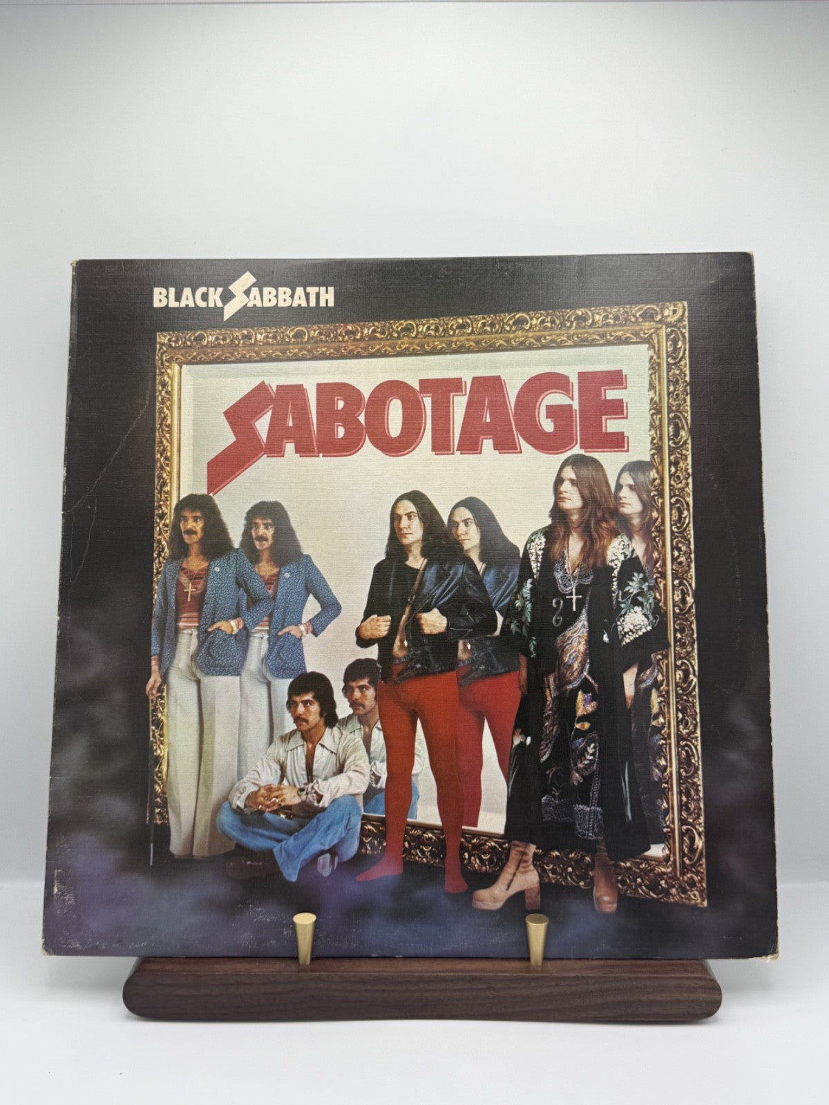 Black Sabbath - Sabotage 9119 001 UK Repress Sterling Textured Sleeve VG+/VG+