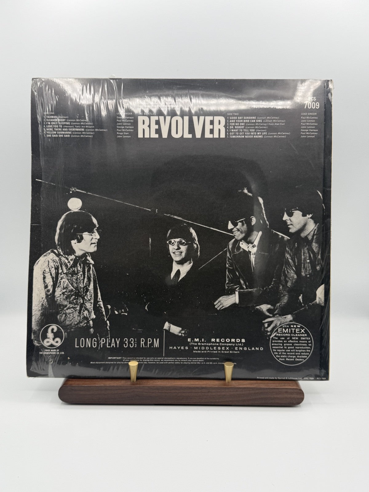 Beatles Revolver LP Vinyl PCS 7009 UK 1971 -2/-2 VG++/VG++