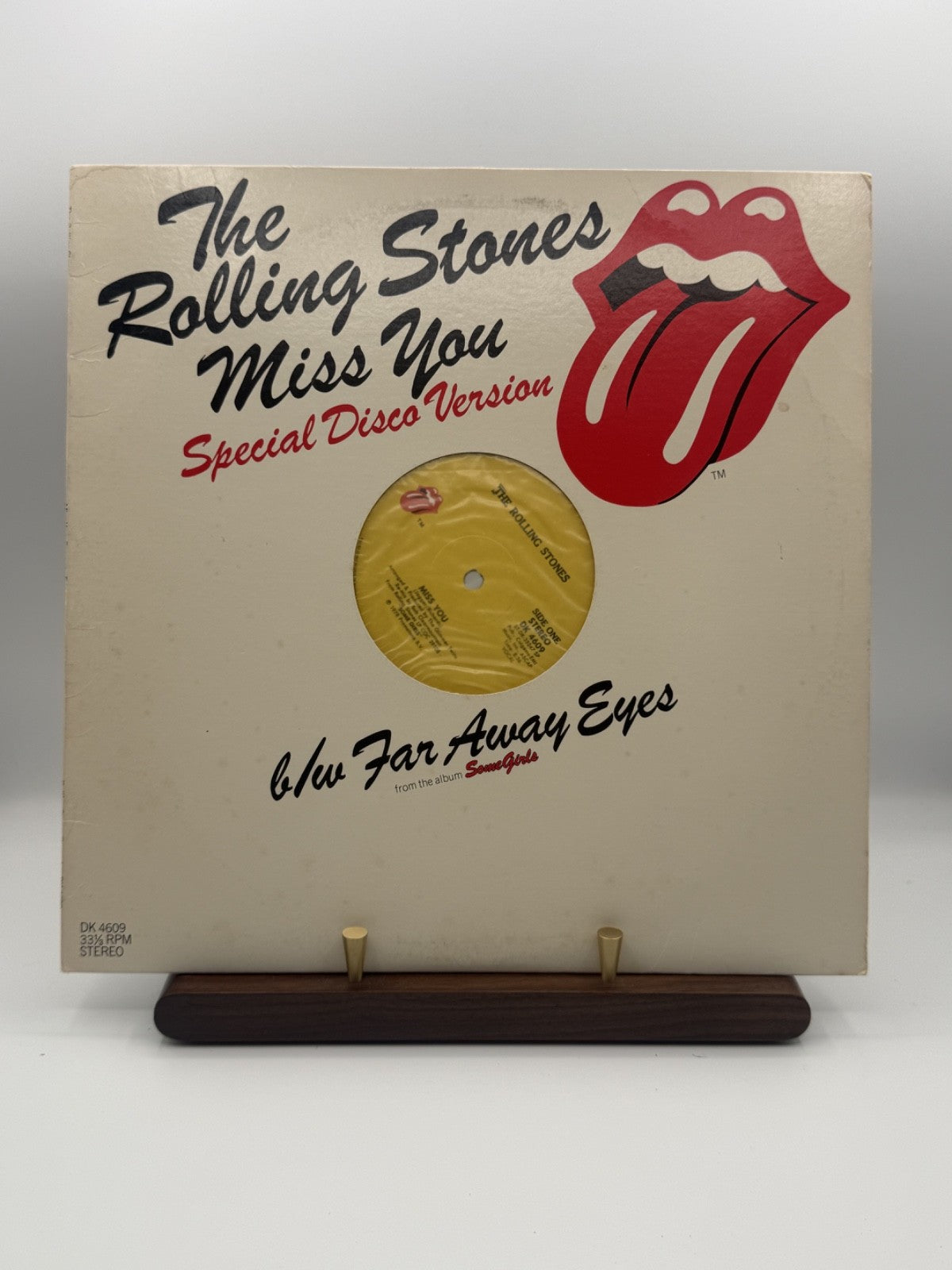Rolling Stones Miss You Special Disco Version 12" DK 4609 US 1978 - VG+/VG+
