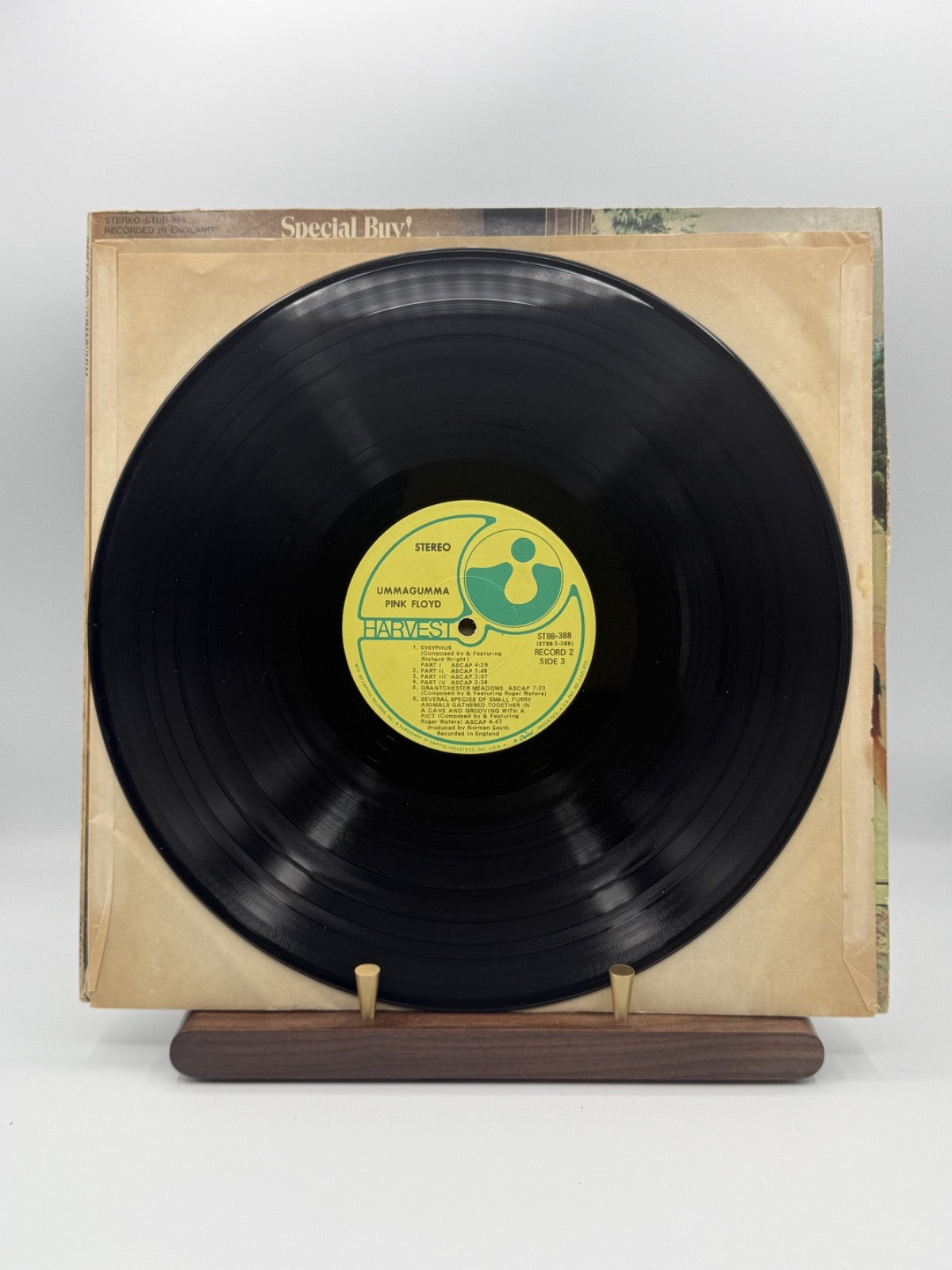Pink Floyd Ummagumma 2LP STBB-388 US 1973 + Italian 7" - VG+/VG++