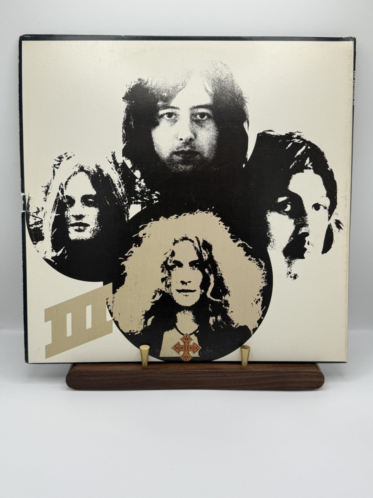 Led Zeppelin III 1970 UK Plum Atlantic A5/B5 Do What Thou Wilt LP VG+/VG+