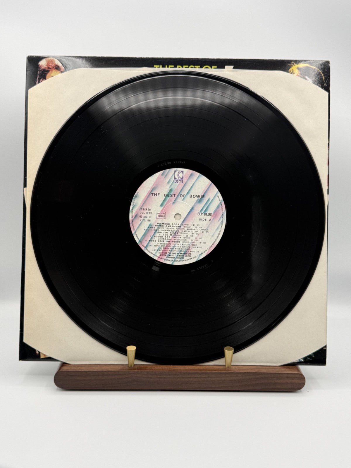 David Bowie Best Of Bowie French Mispress LP BLP81001 UK Sleeve - EX/VG++