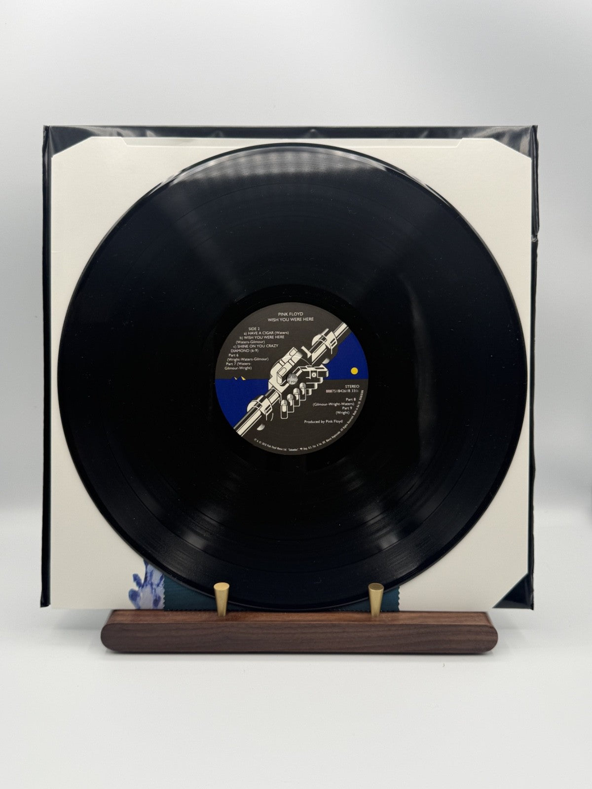 Pink Floyd Wish You Were Here LP PFRLP9 180g Black Wrap + Postcard - EX/EX