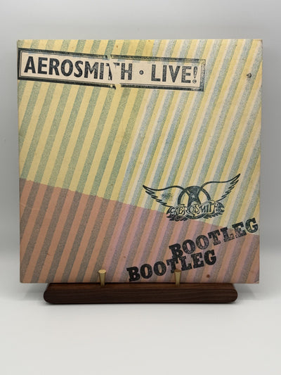 Aerosmith Live! Bootleg 1978 UK CBS 2LP + Original Poster EX/VG++