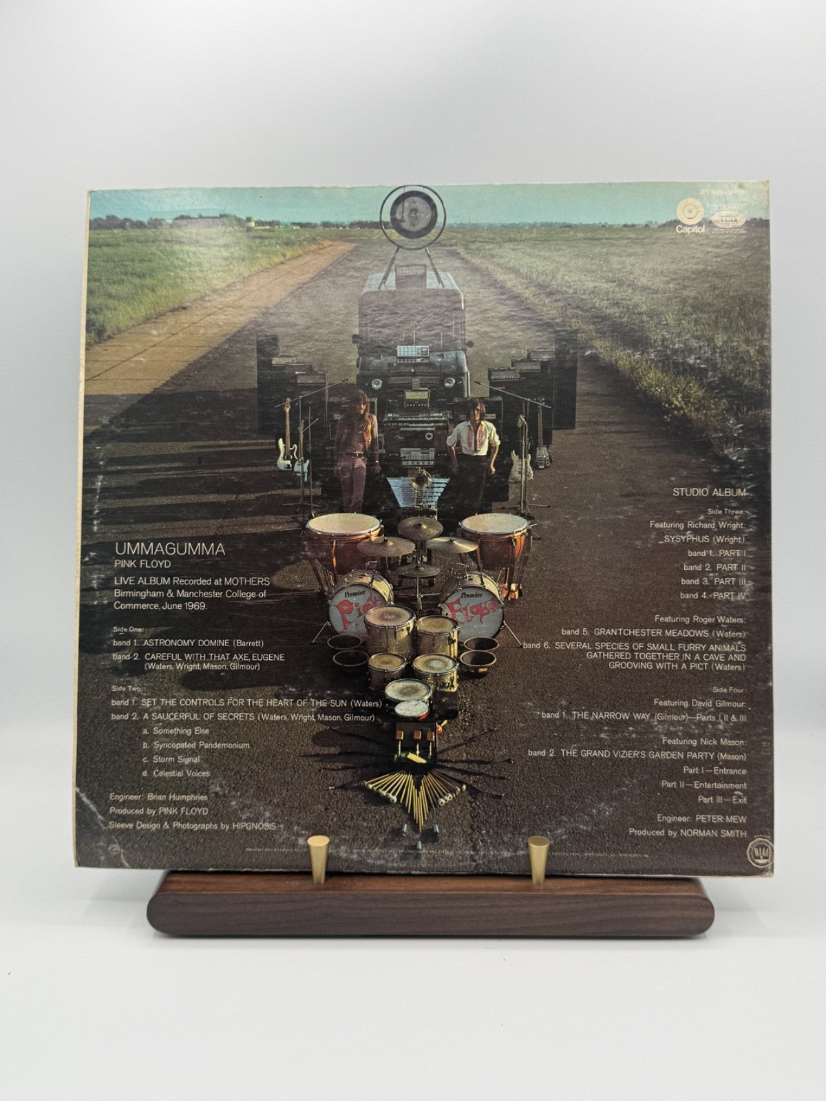 Pink Floyd Ummagumma 2LP STBB-388 US 1973 + Italian 7" - VG+/VG++