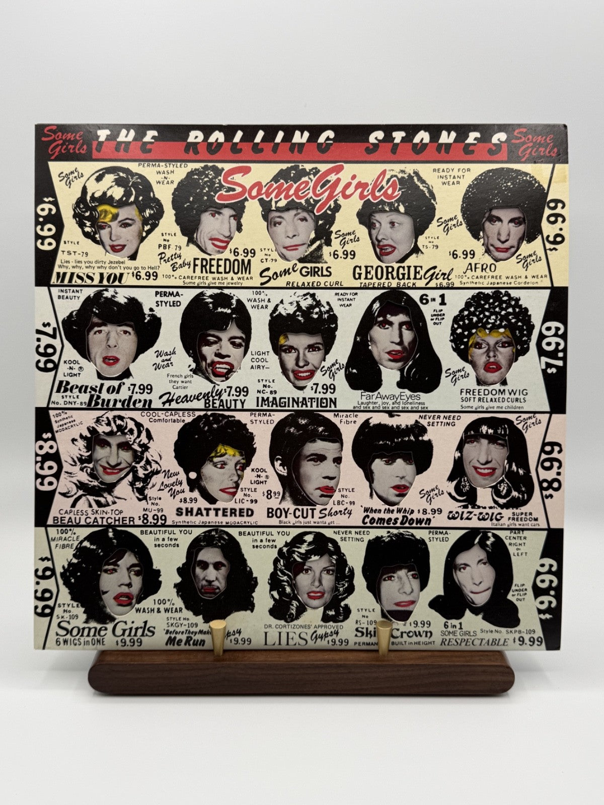 Rolling Stones Some Girls LP Album Vinyl Record CUN 39108 - EX/EX