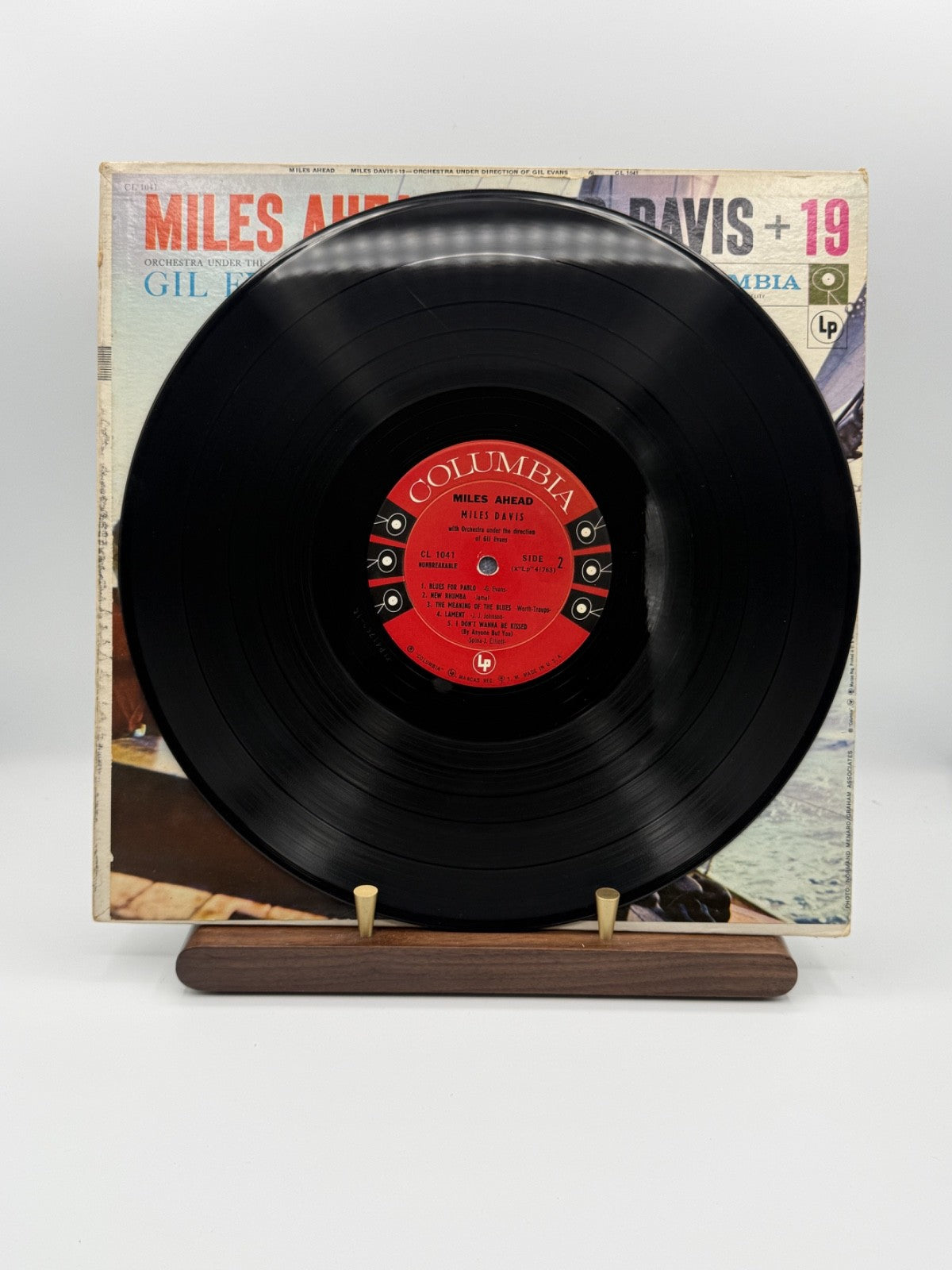 Miles Davis Miles Ahead LP Album Vinyl Record CL 1041 1957 Mono - VG/VG
