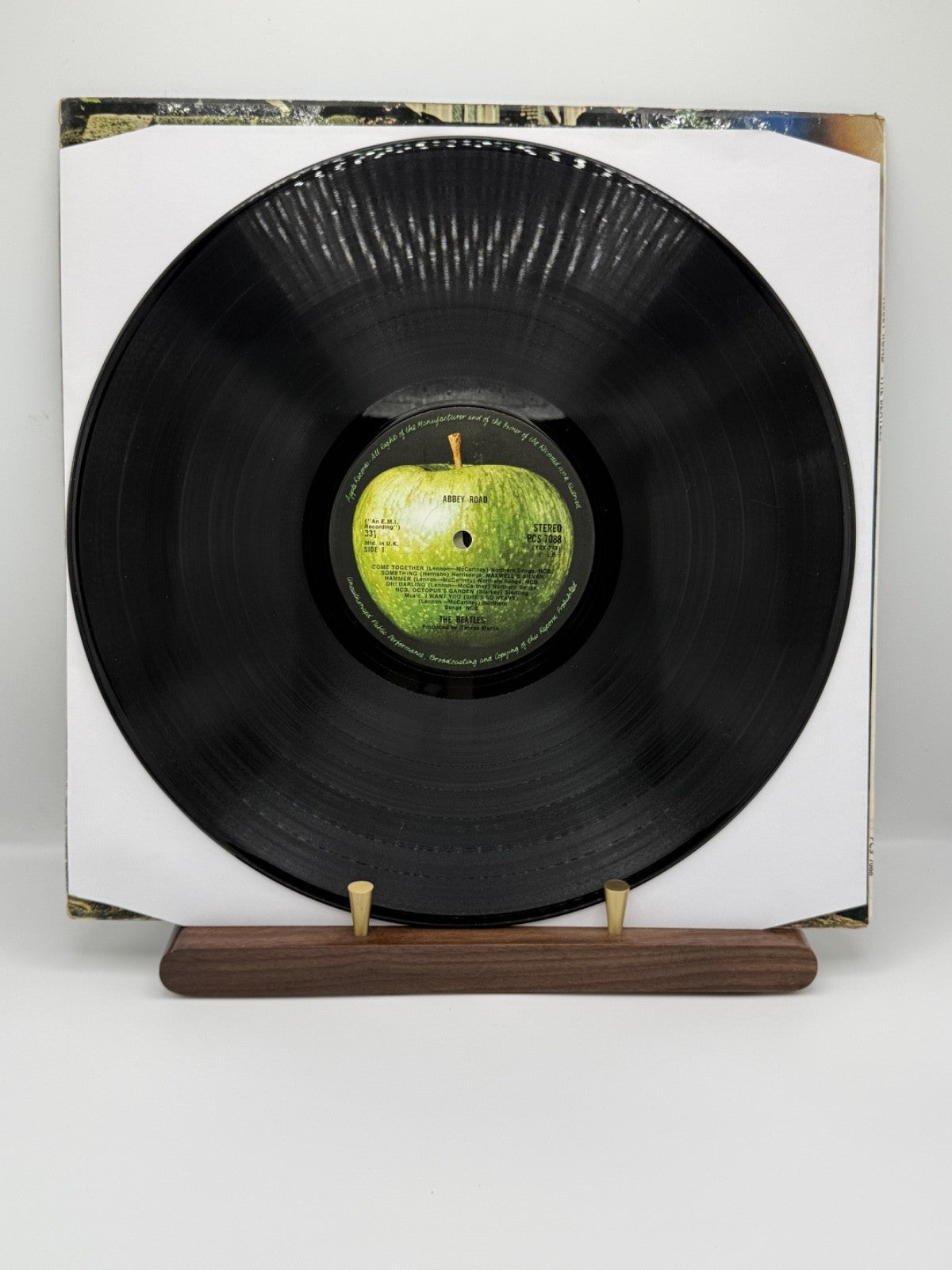 Beatles Abbey Road UK 1st Press Misaligned Apple -2/-1 No Her Majesty VG+/VG(+)