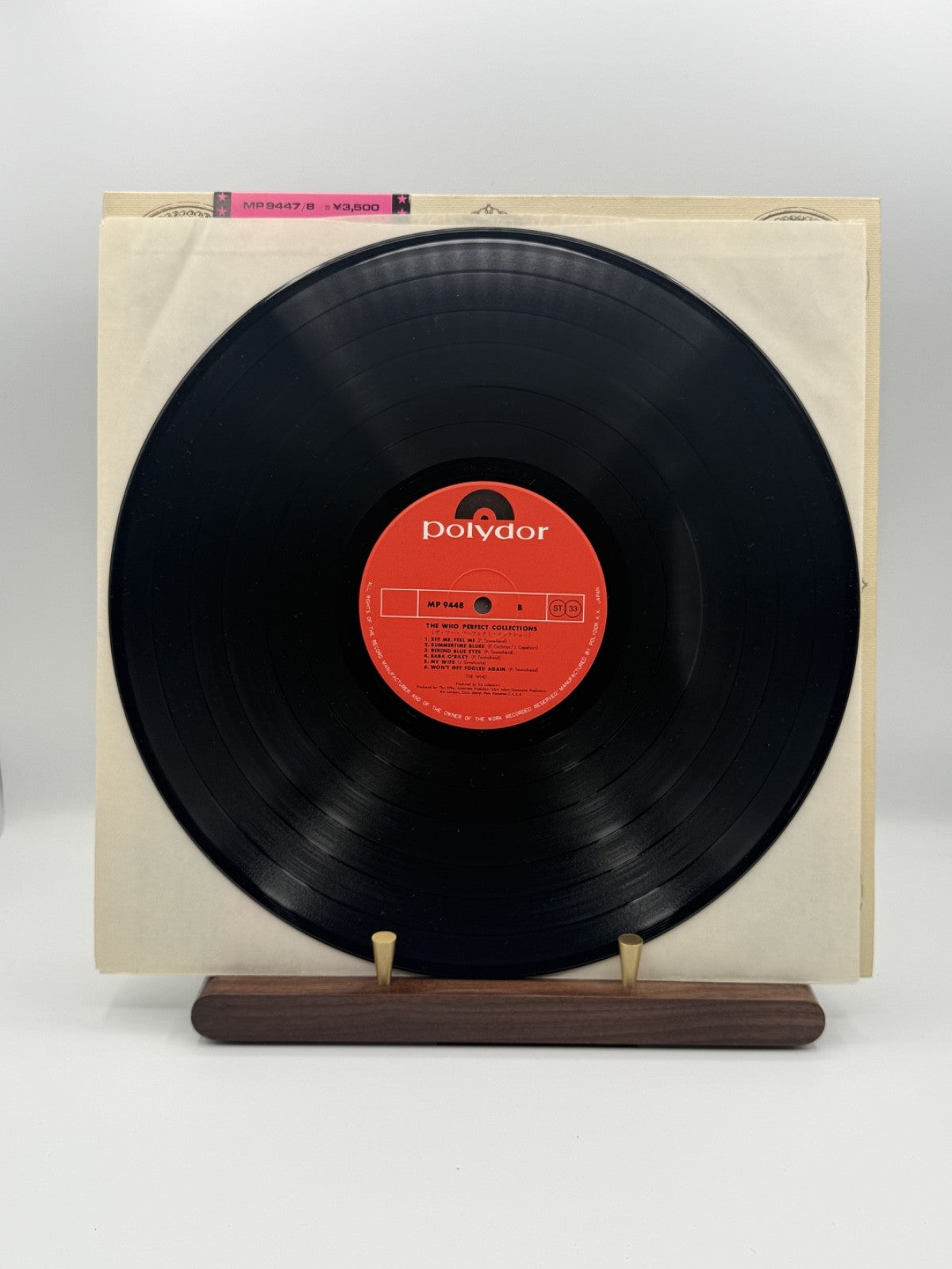 The Who Perfect Collections 2LP Vinyl MP 9447/8 Japan OBI 1974 - EX/EX