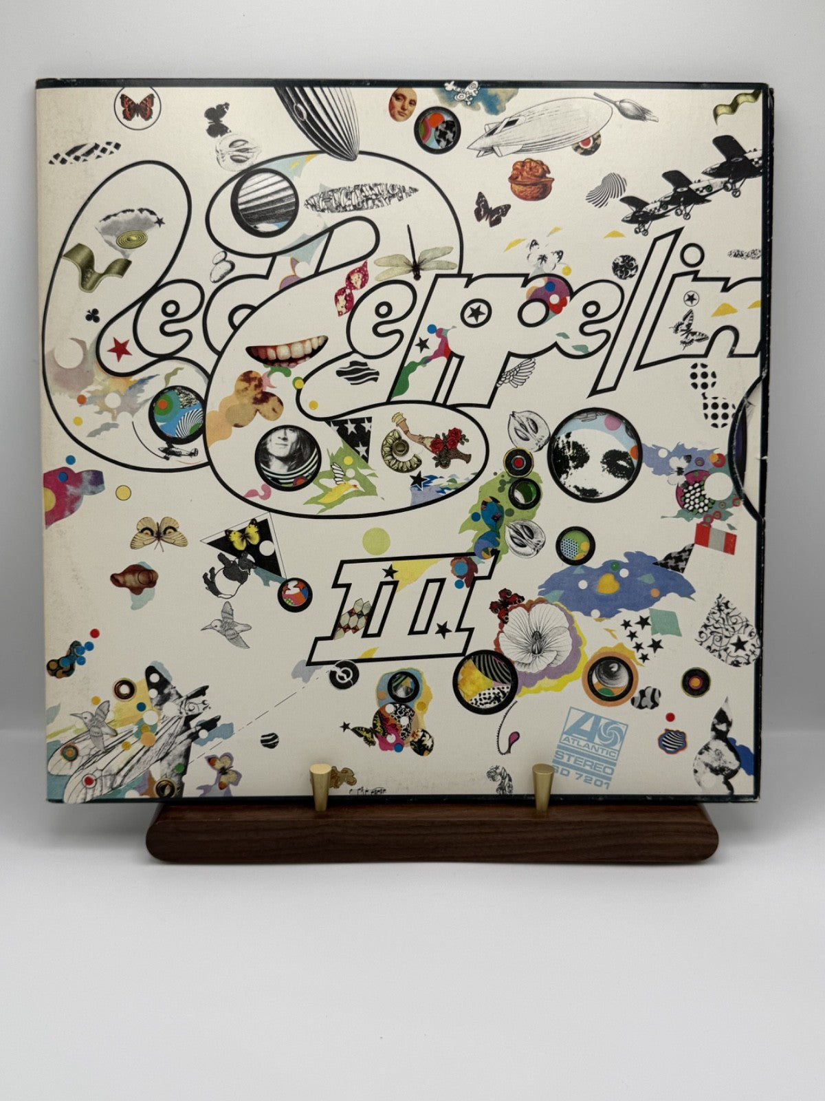 Led Zeppelin III 1970 UK Plum Atlantic A5/B5 Do What Thou Wilt LP VG+/VG+