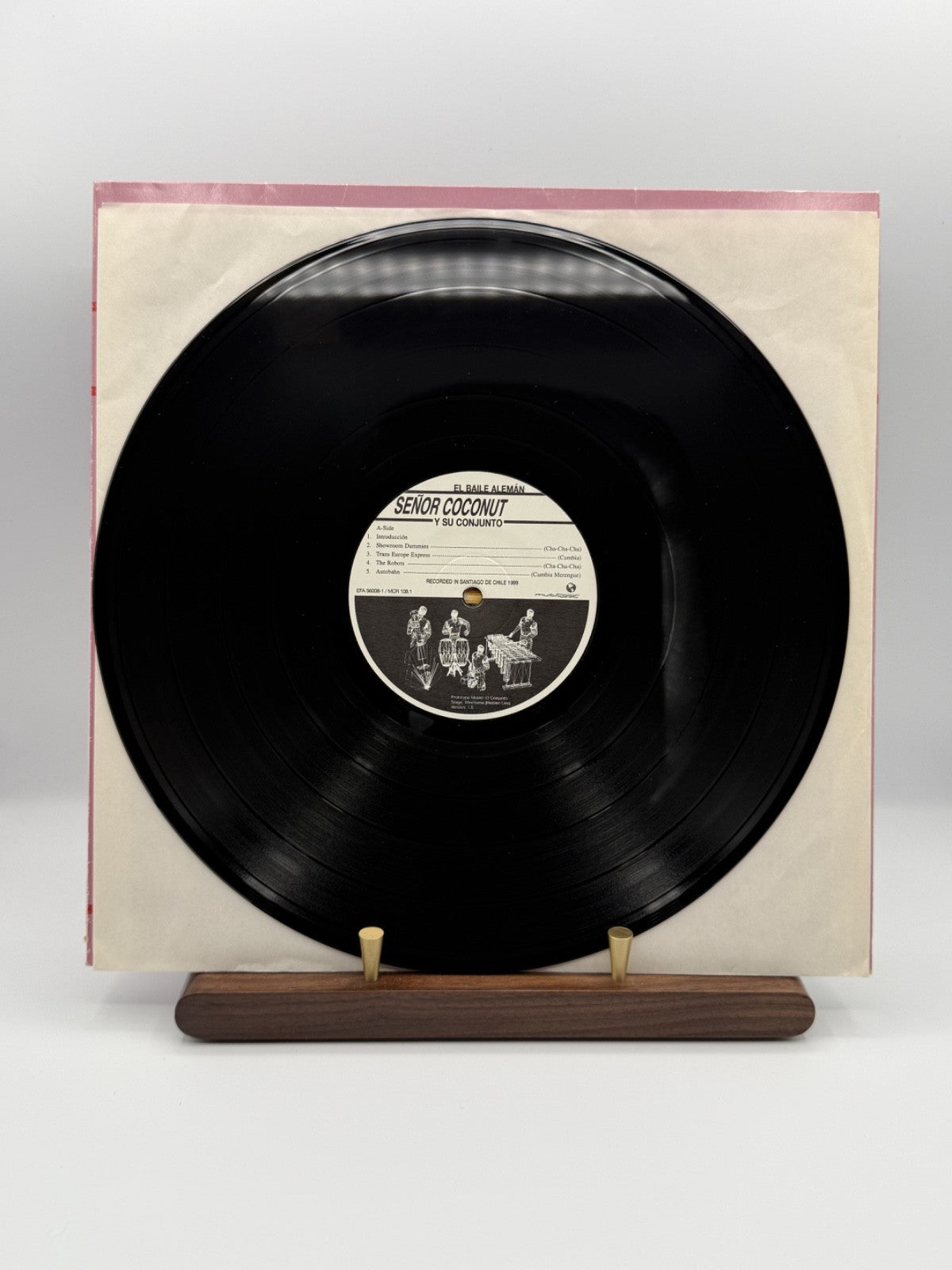 Senor Coconut El Baile Aleman LP Vinyl MCR 108.1 Kraftwerk Covers - VG++/VG++