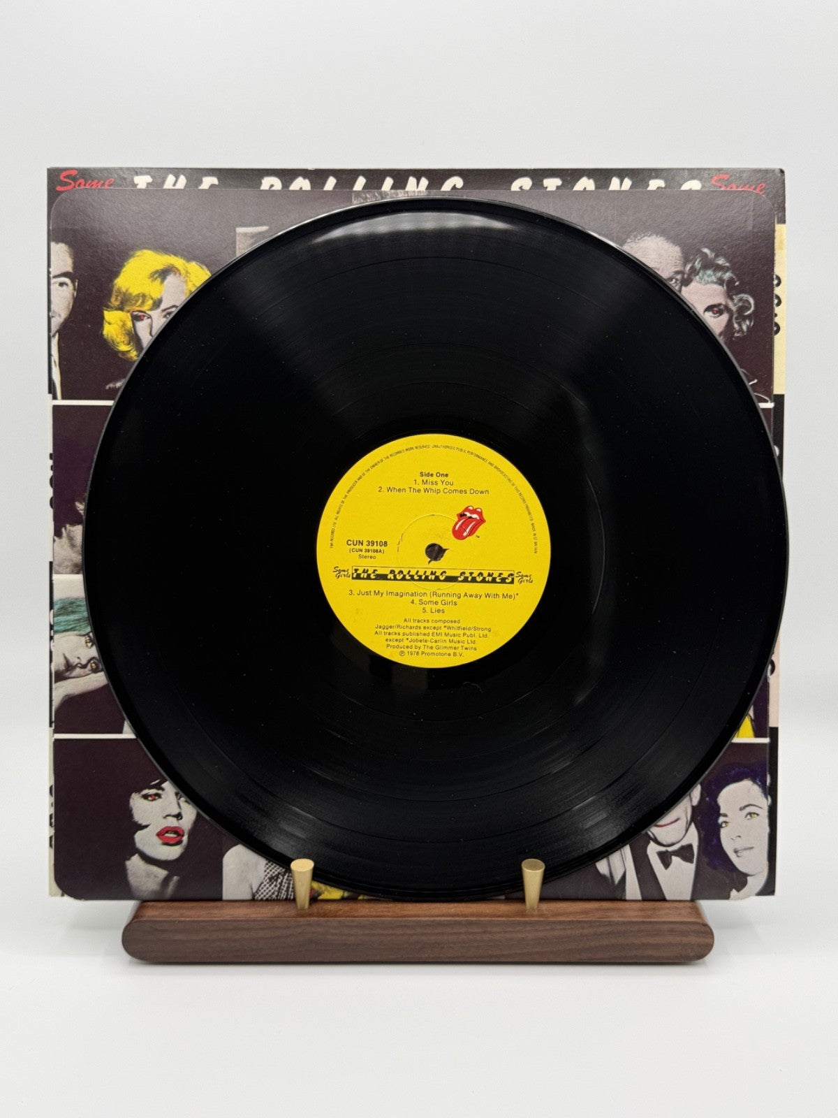 Rolling Stones Some Girls LP Album Vinyl Record CUN 39108 - EX/EX