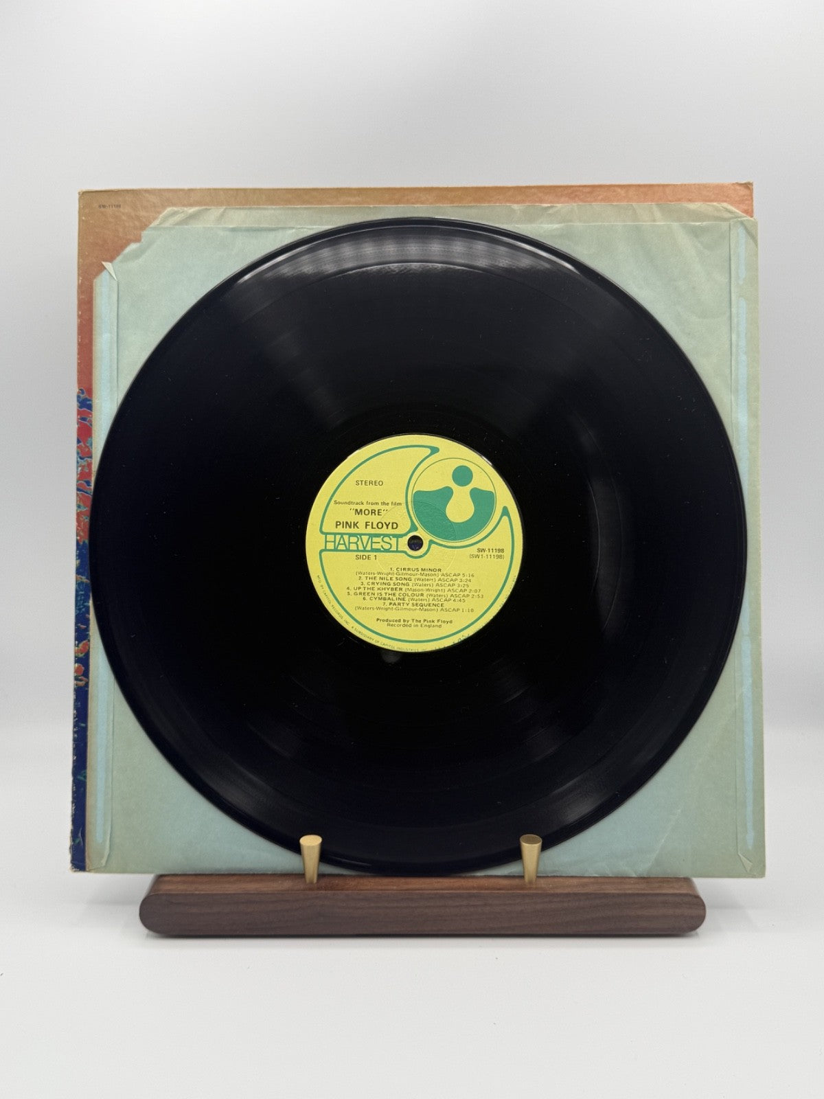 Pink Floyd More LP Vinyl SW-11198 US 1973 Jacksonville F1/F5 - VG/VG+