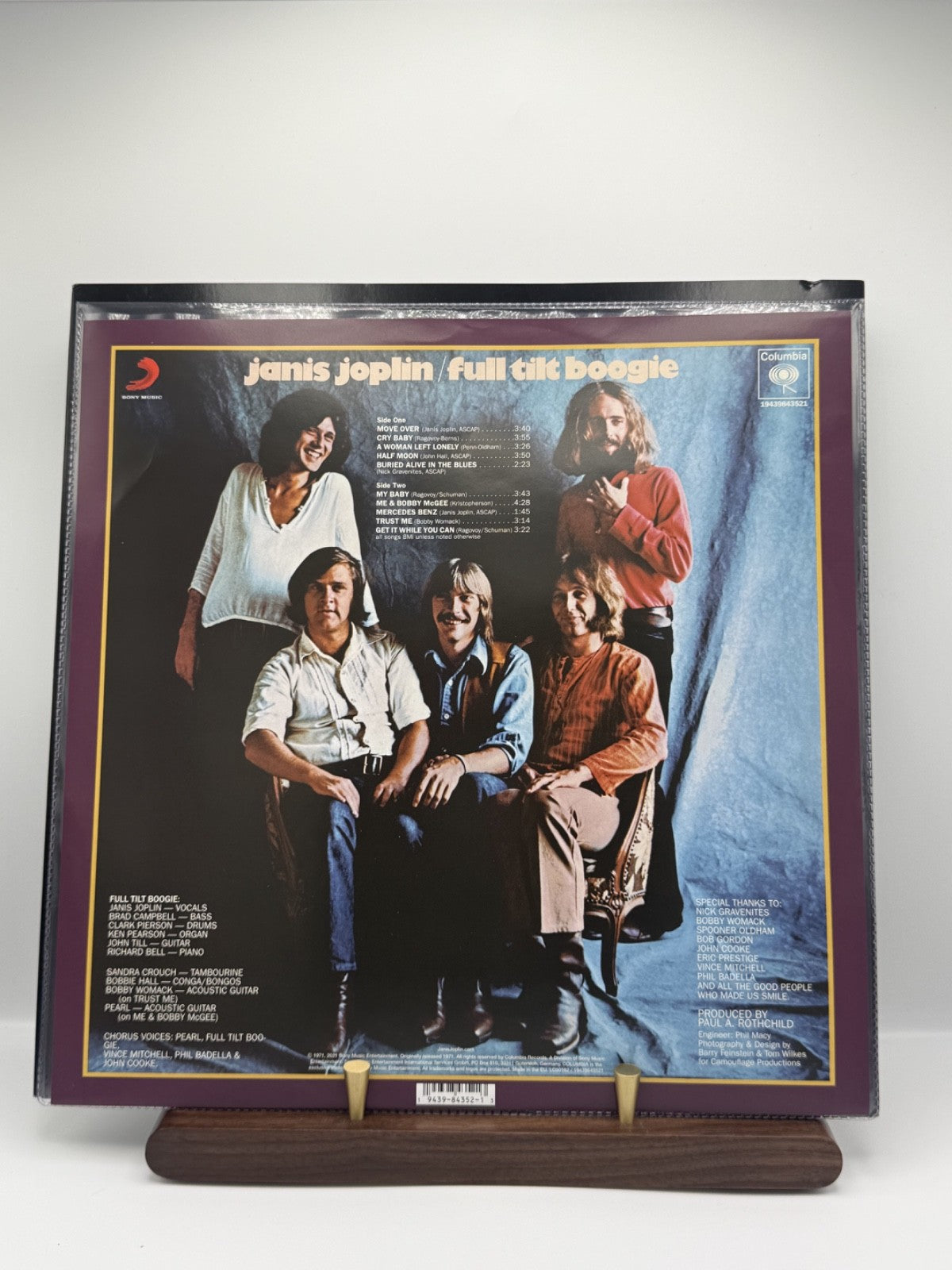 Janis Joplin Pearl Vinyl LP Picture Disc 19439843521 Columbia RSD 2021 EX/EX