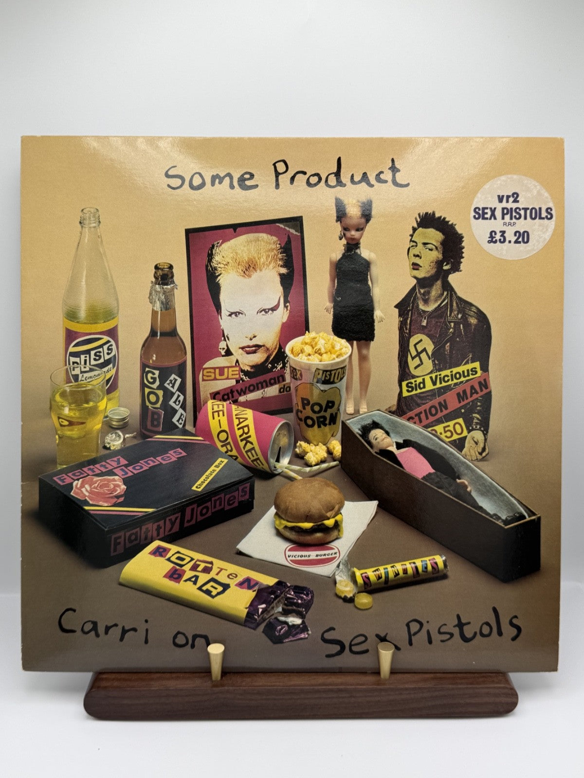 Sex Pistols Some Product Carri On UK 1st Press LP VR2 A1/B1 EX/EX + Insert